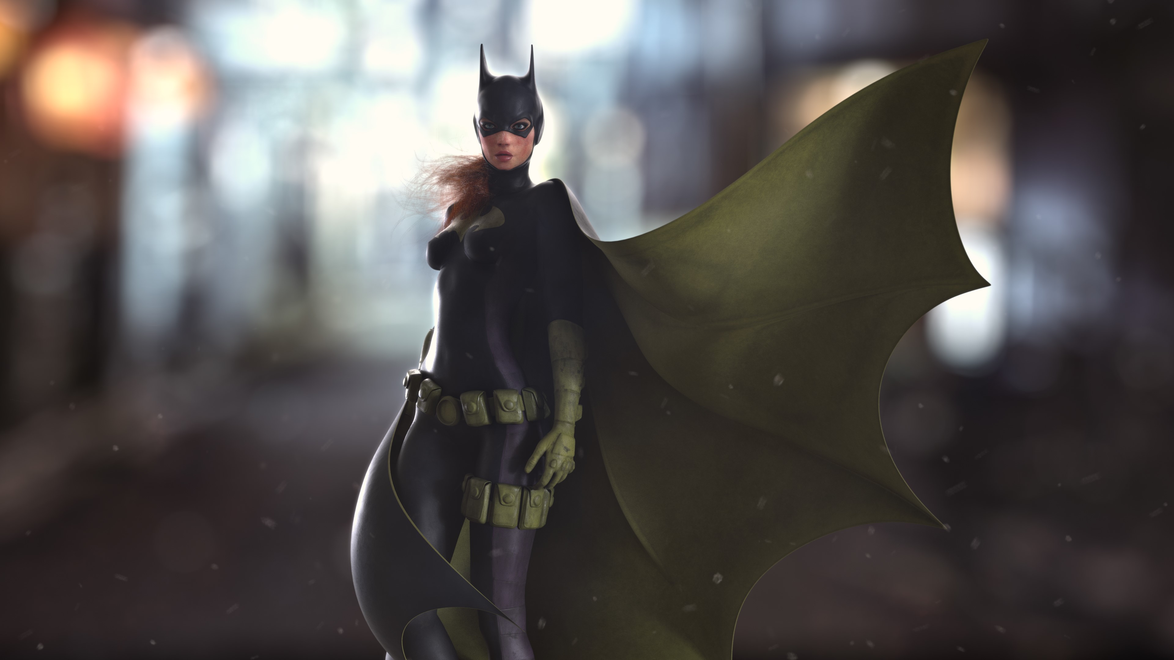 batgirl, superheroes, artist, artwork, digital art, hd, 4k, behance, HD Wallpaper