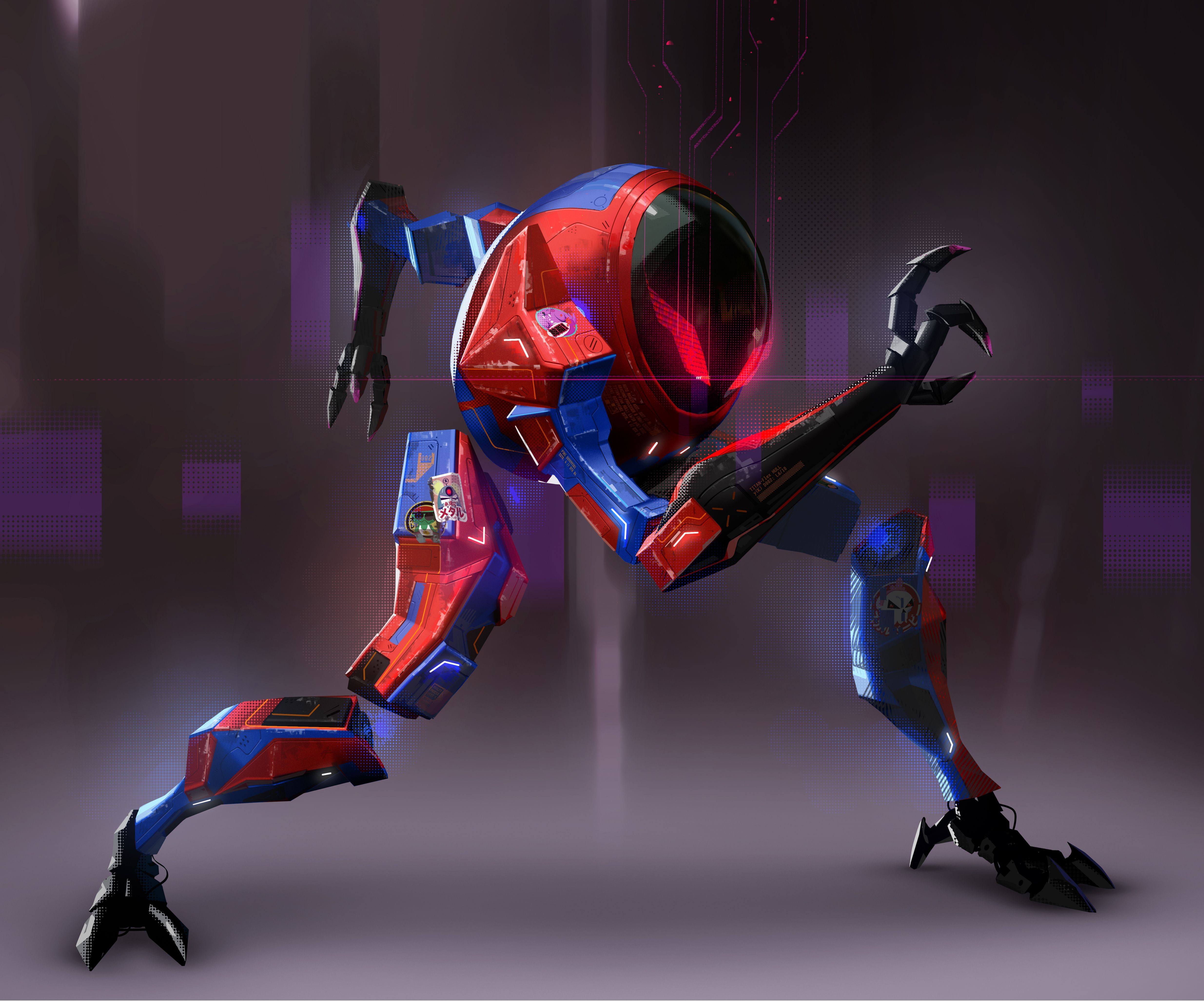 spiderman, hd, 4k, 5k, superheroes, artwork, digital art, HD Wallpaper