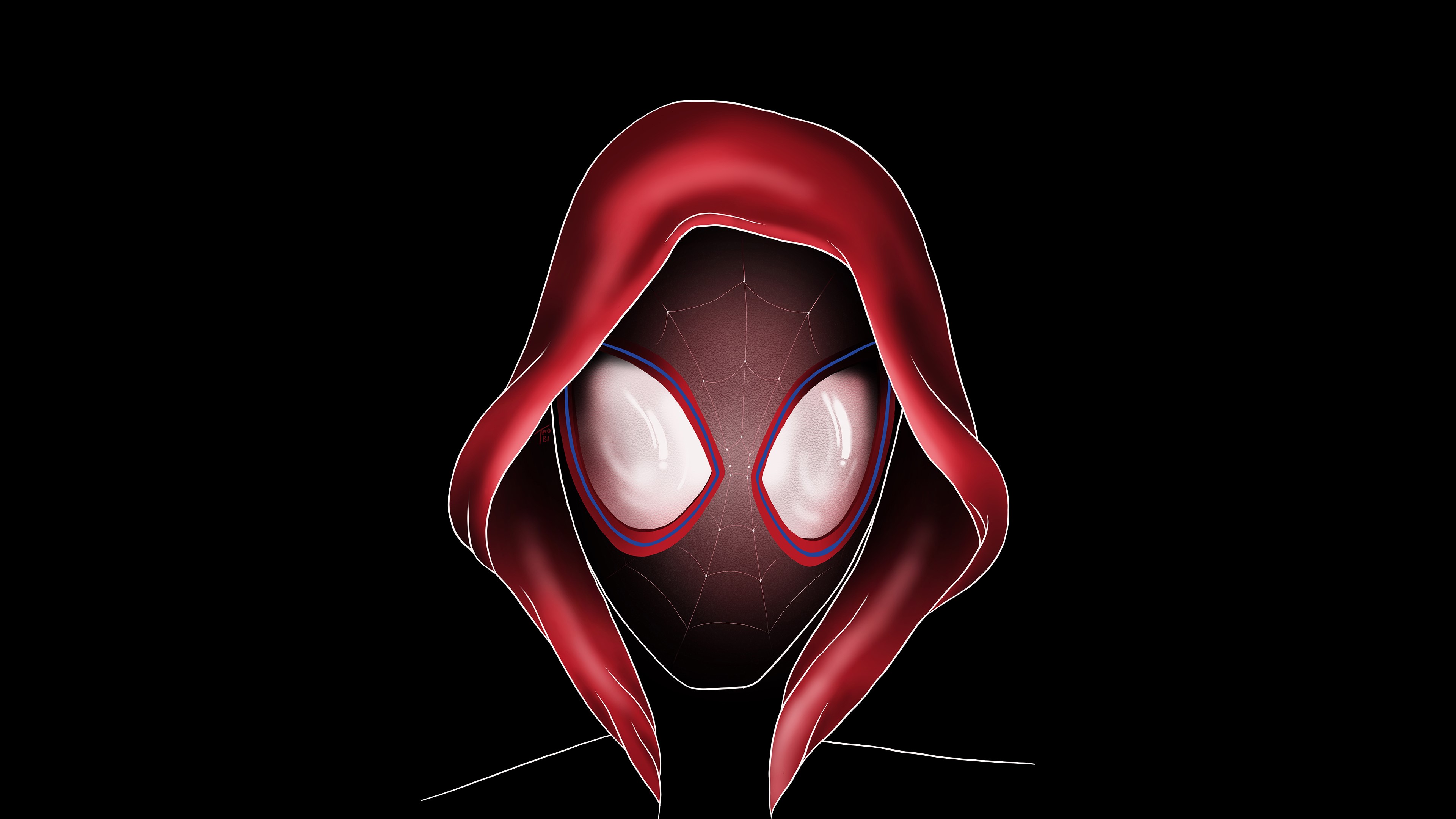 spiderman into the spider verse, spiderman, movies, hd, superheroes, artwork, artist, digital art, 4k, HD Wallpaper