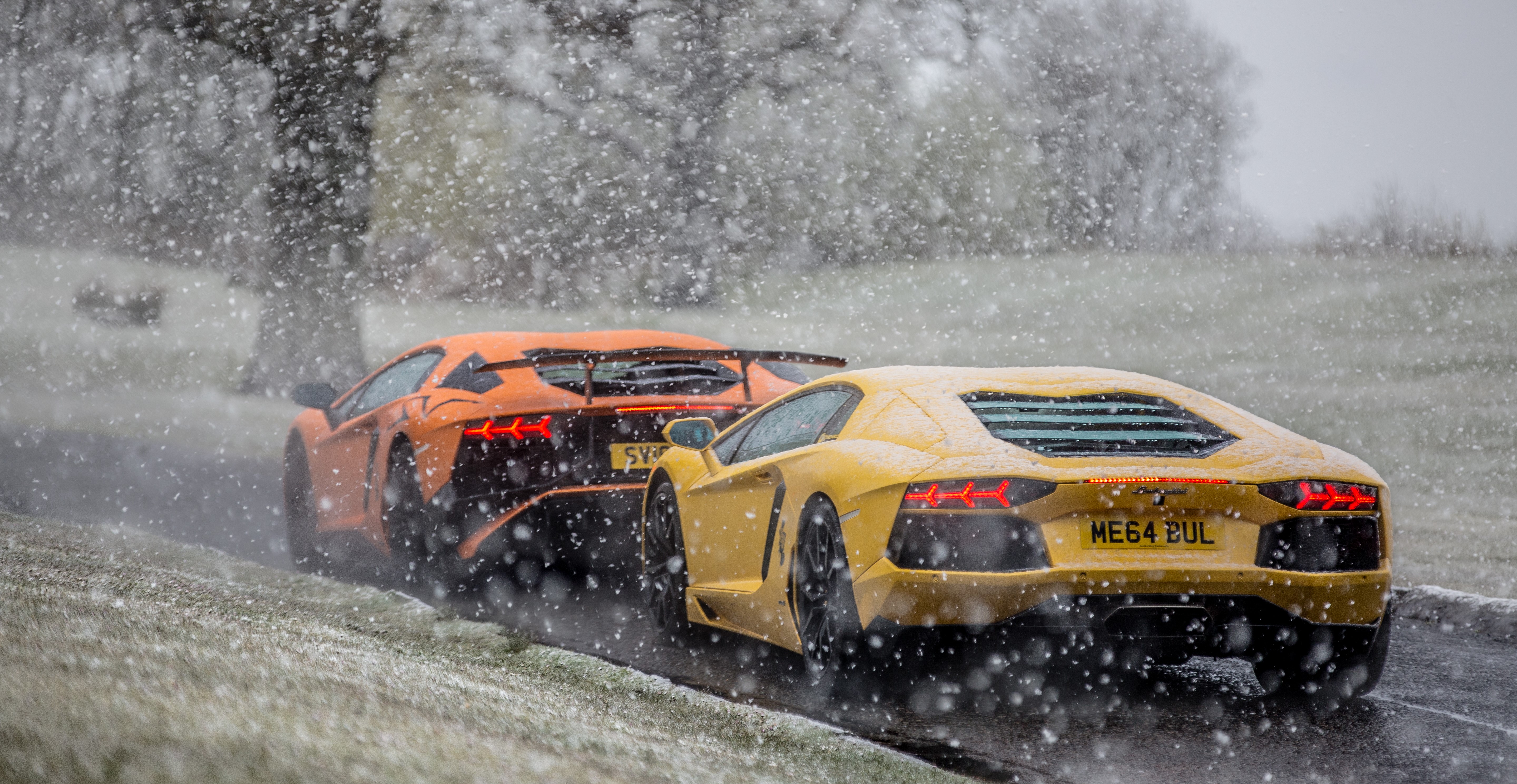 lamborghini aventador, lamborghini, cars, hd, 4k, 5k, HD Wallpaper