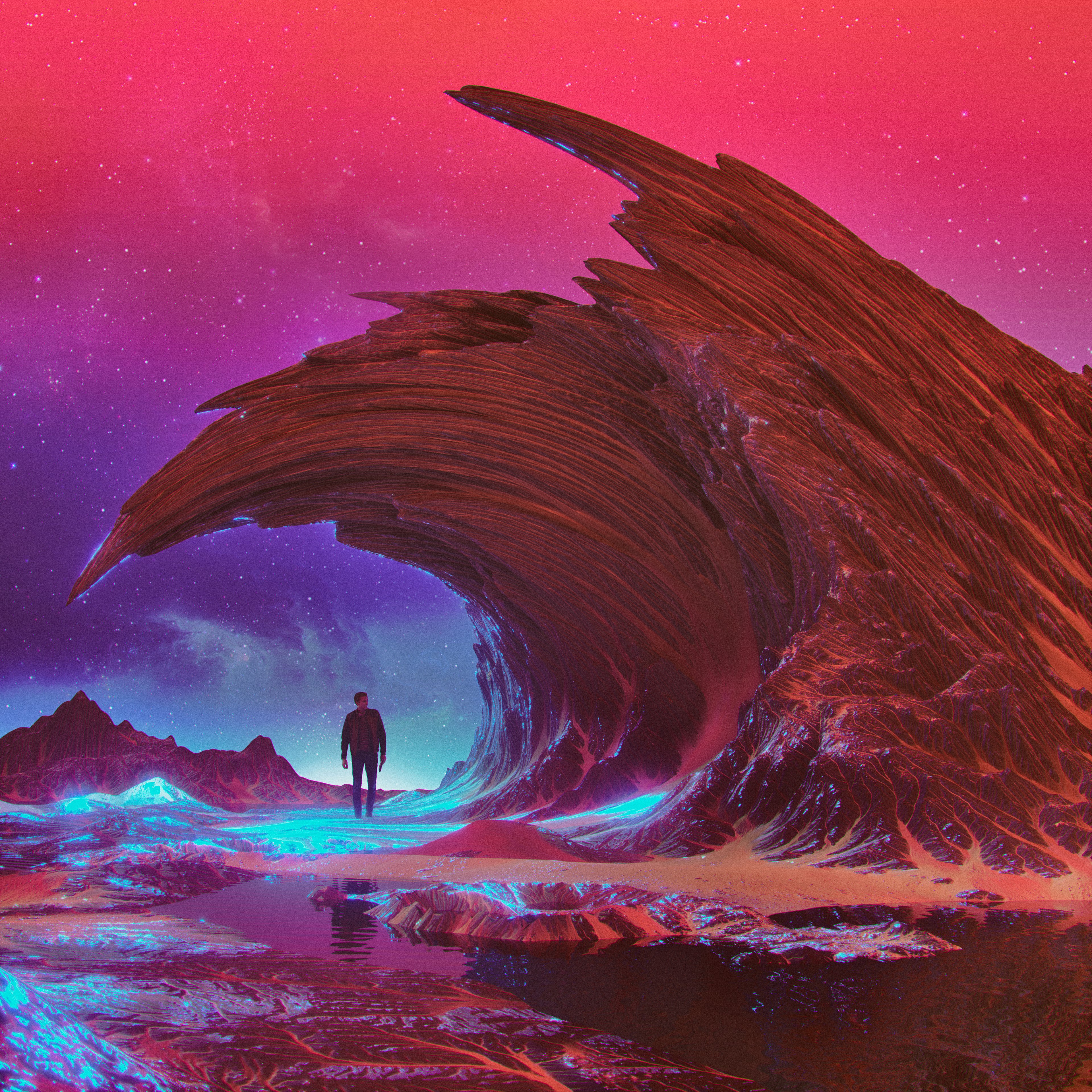 artist, artwork, digital art, hd, 4k, behance, HD Wallpaper