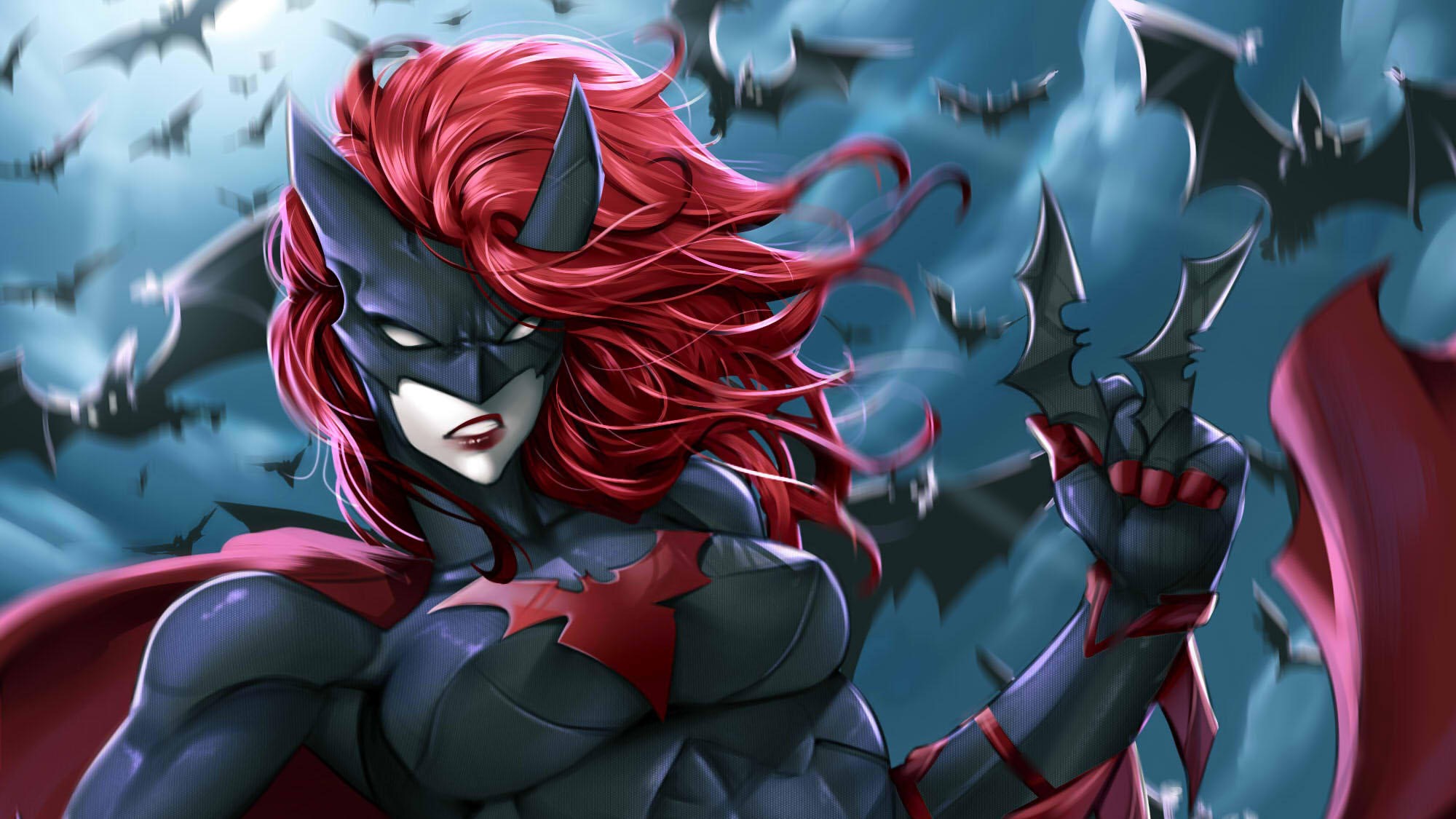 batwoman, hd, superheroes, artwork, artist, digital art, deviantart, HD Wallpaper