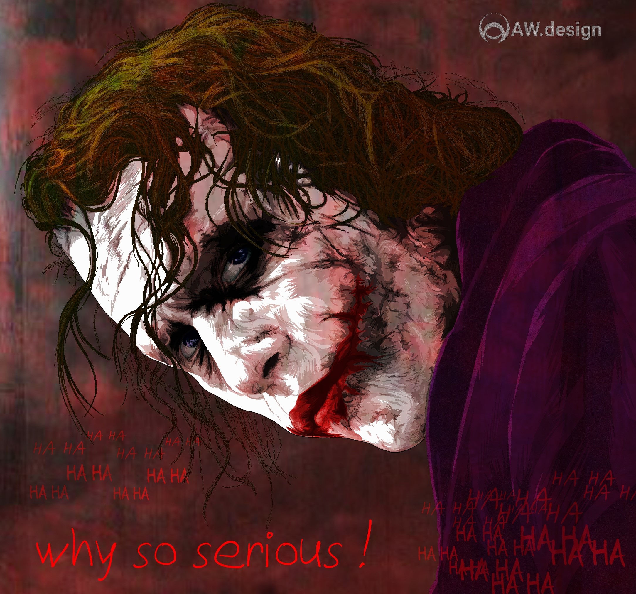 joker, hd, superheroes, supervillain, artwork, behance, HD Wallpaper