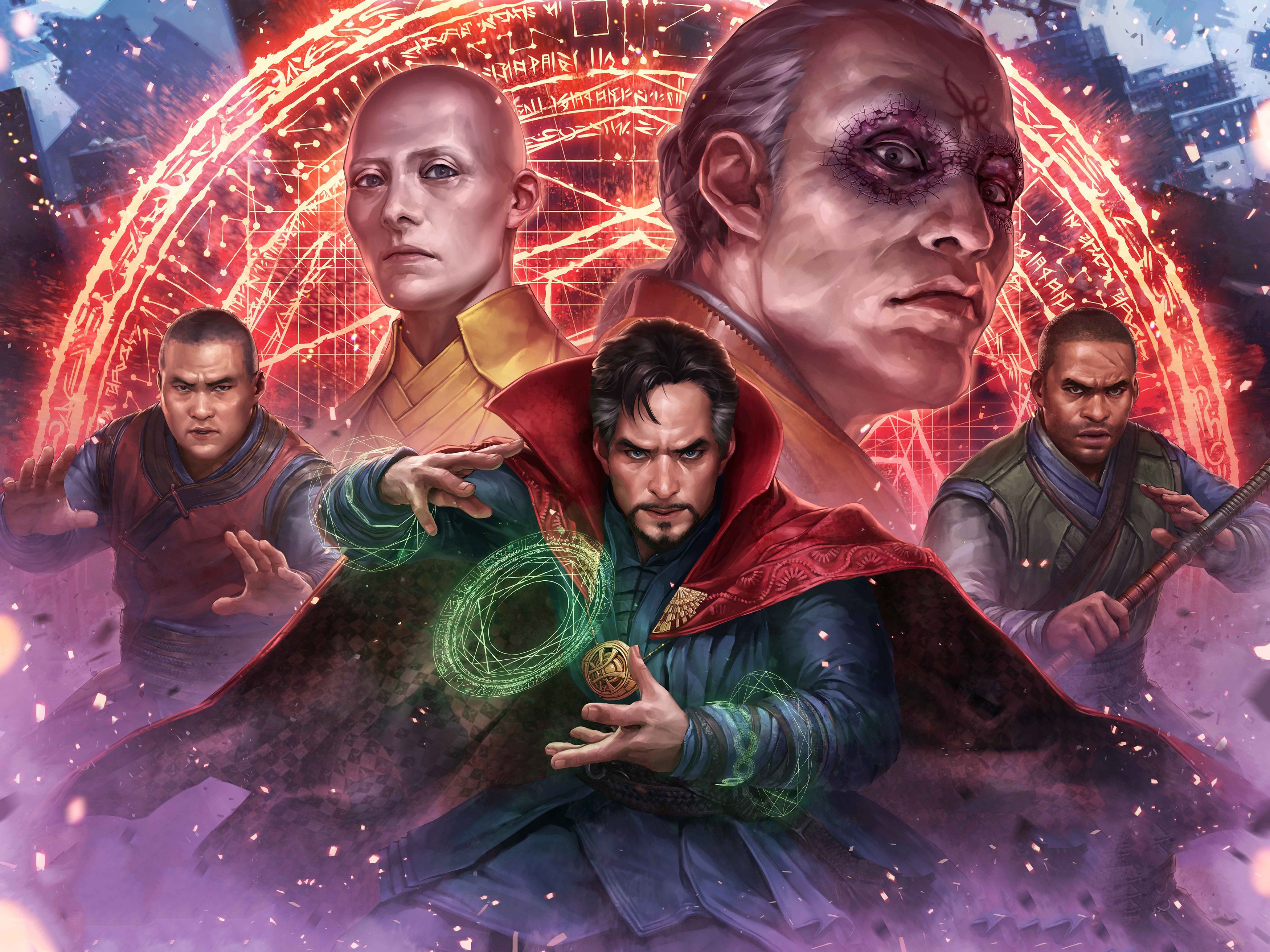 marvel future fight, games, hd, superheroes, 4k, doctor strange, HD Wallpaper