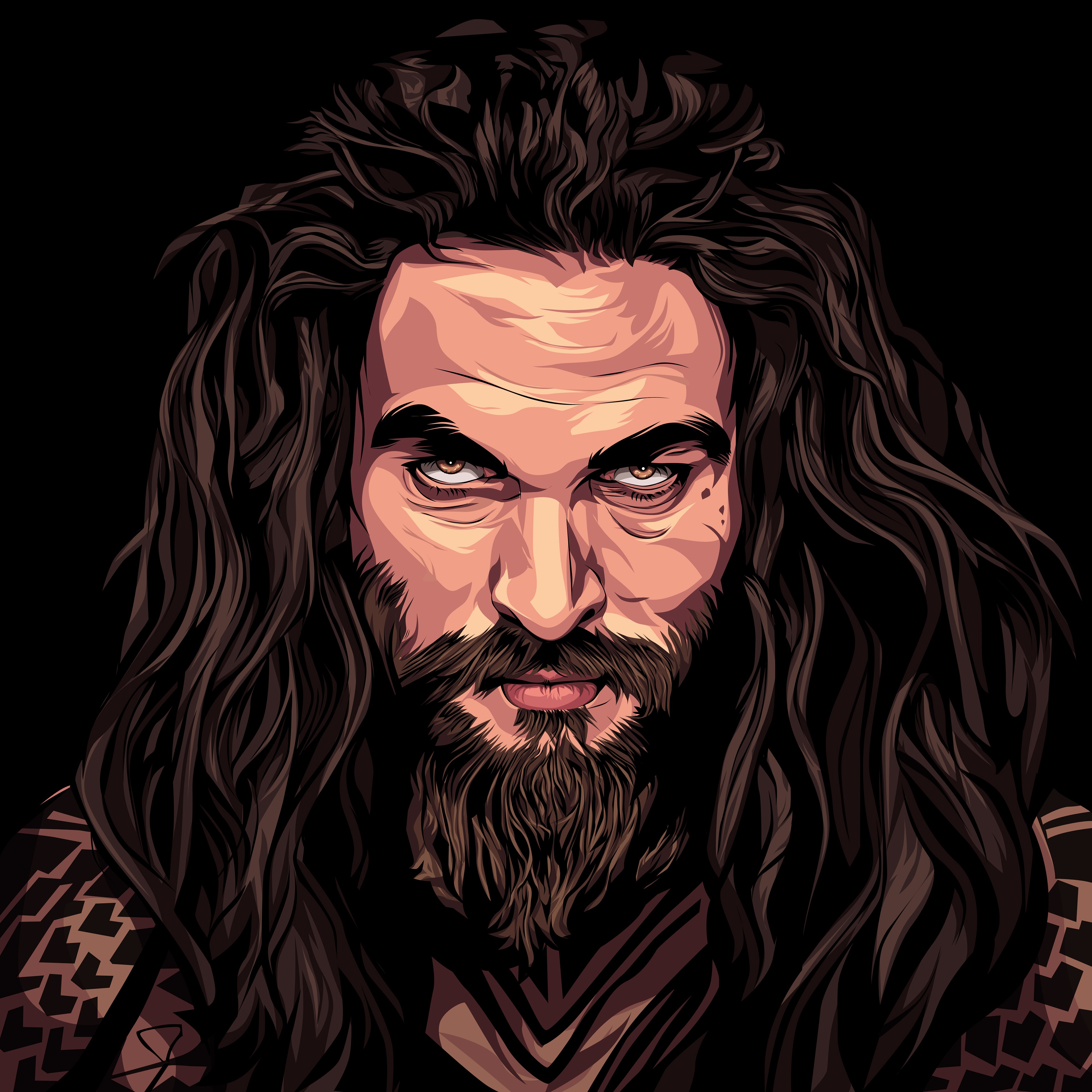 aquaman, superheroes, art, artwork, digital art, 4k, behance, HD Wallpaper