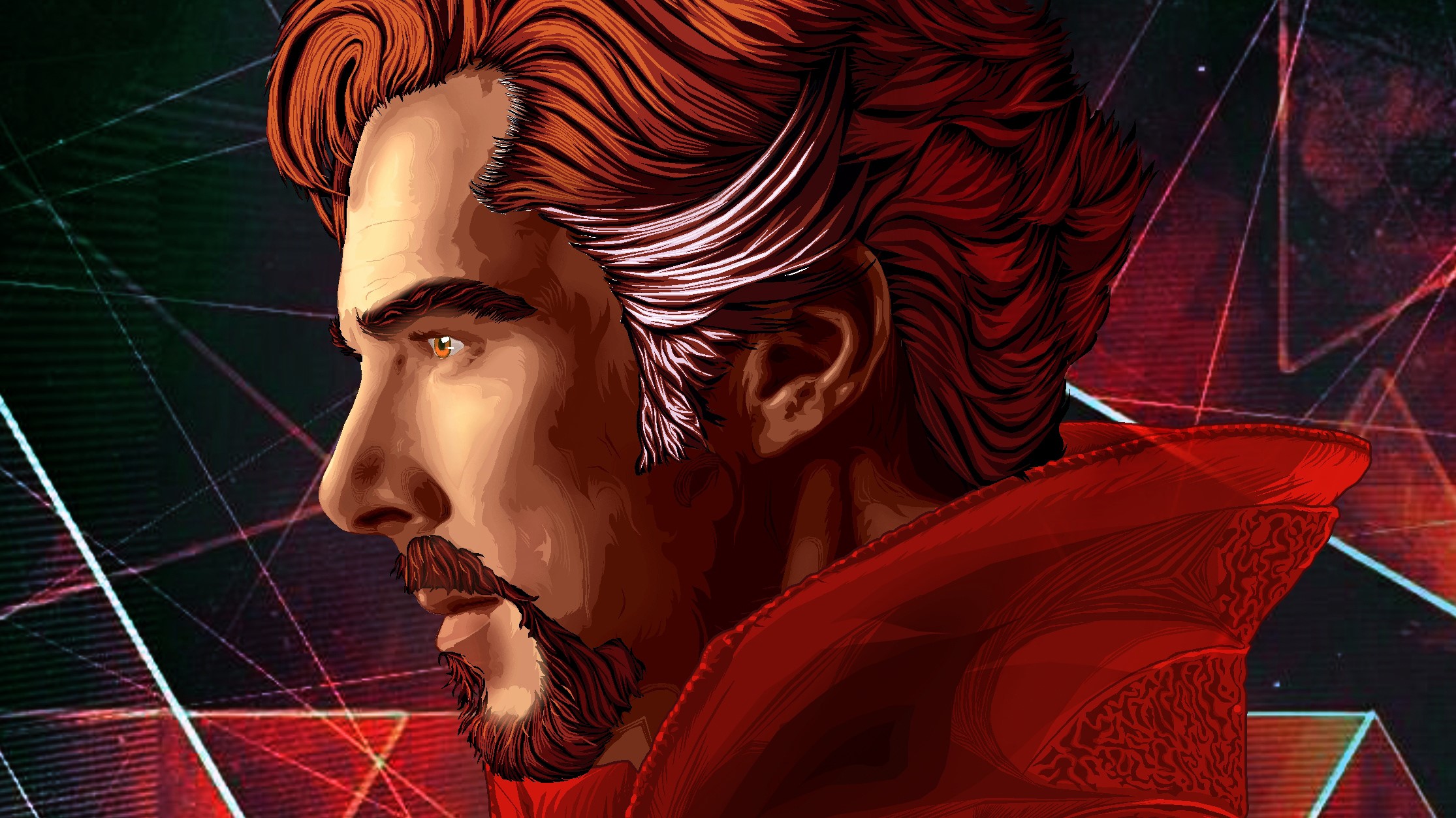 doctor strange, hd, superheroes, digital art, artwork, behance, HD Wallpaper
