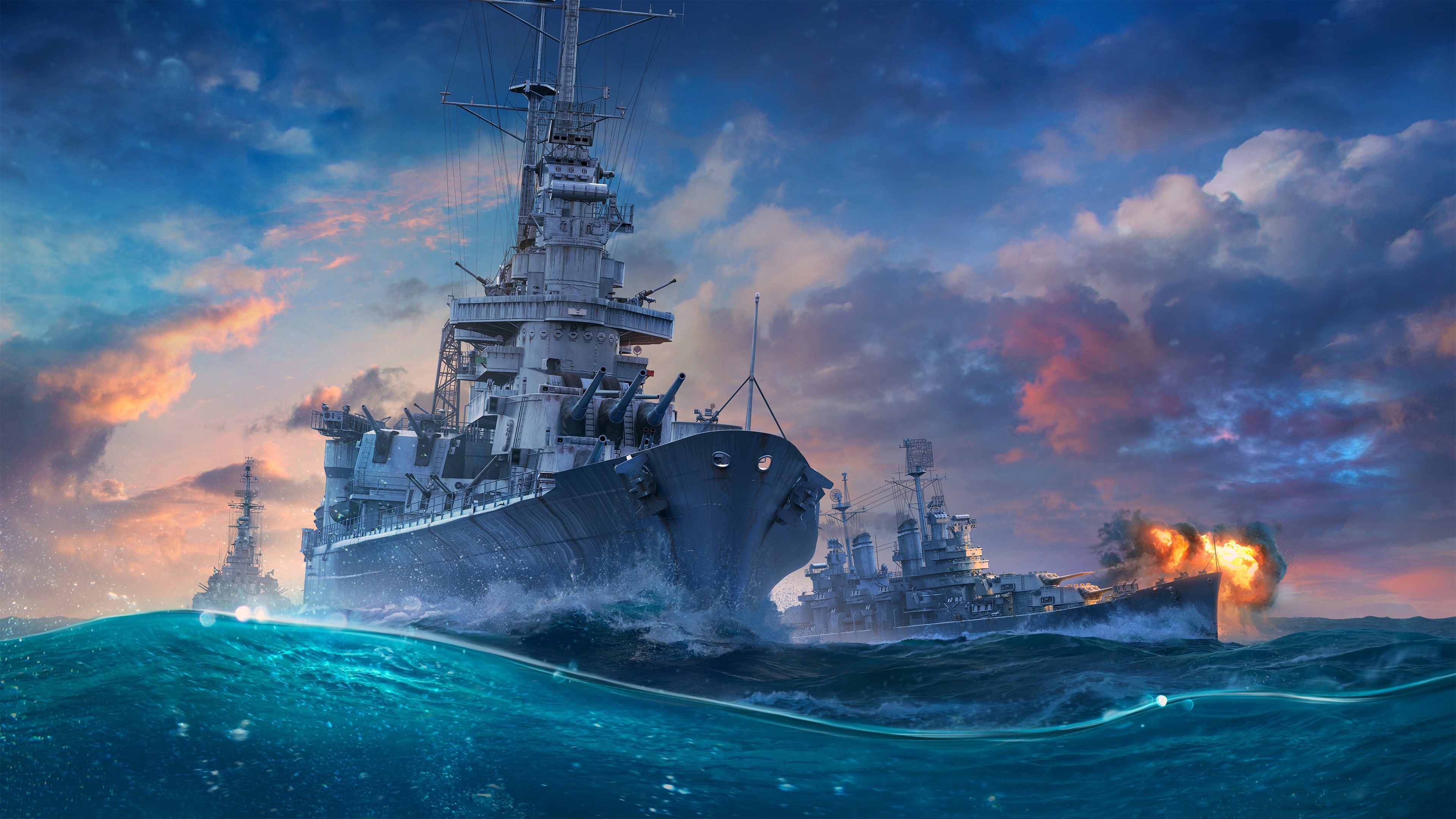world of warships, games, pc games, ps games, xbox games, hd, 4k, HD Wallpaper