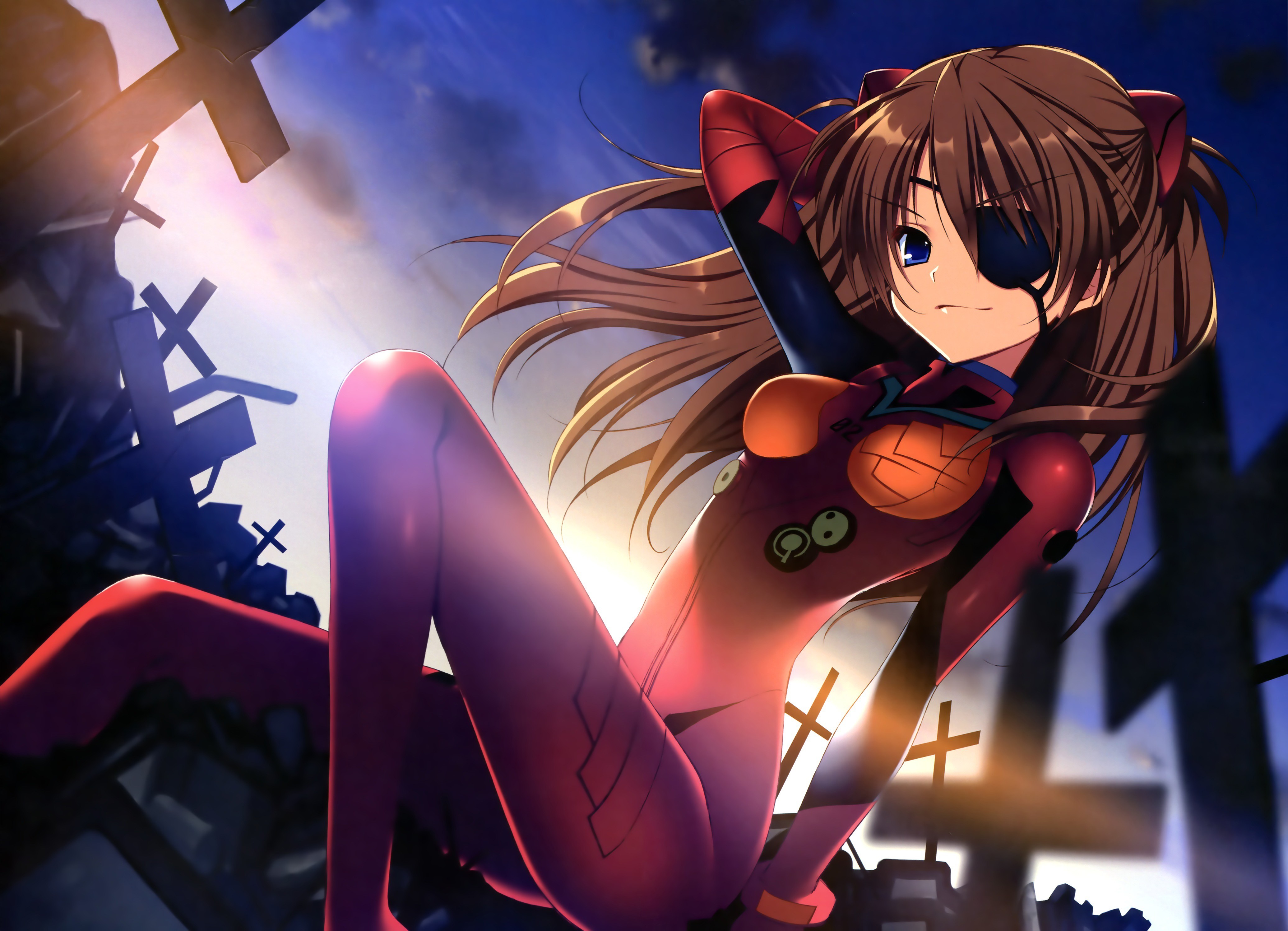 neon genesis evangelion, anime girl, anime, hd, 4k, 5k, HD Wallpaper