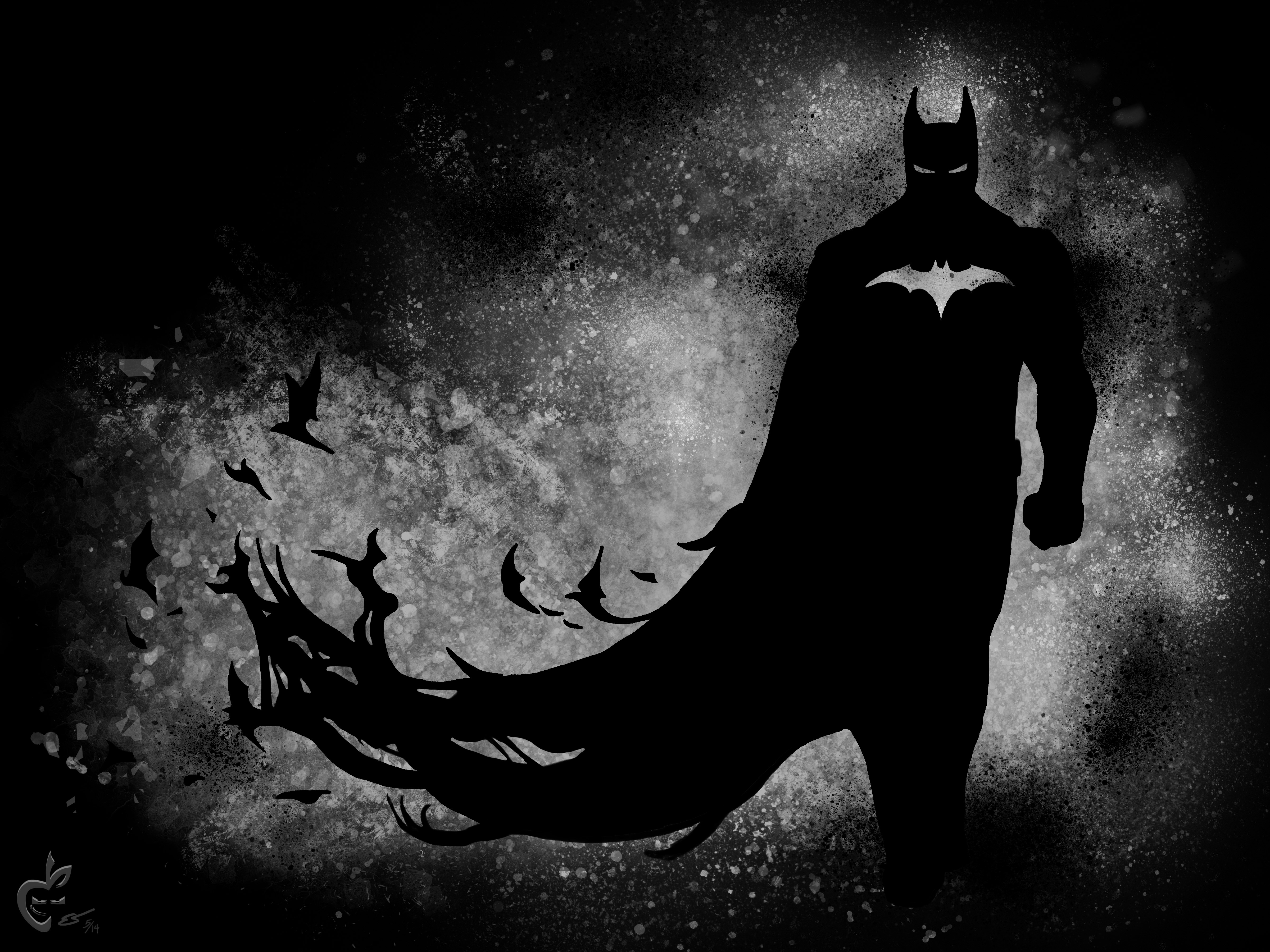 batman, hd, 4k, superheroes, behance, artwork, artist, HD Wallpaper