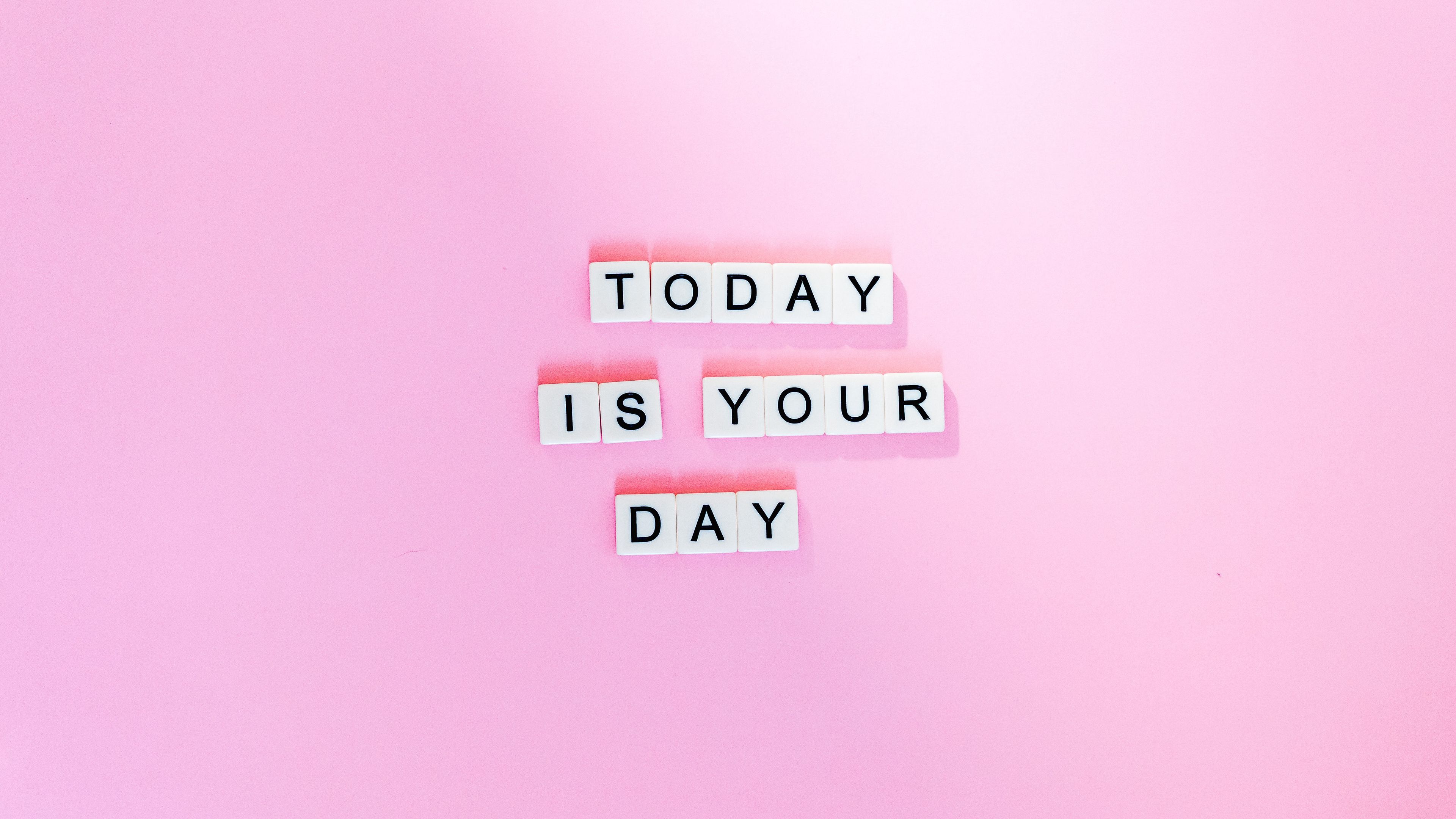 motivation, day, phrase, words, letters, 4k, HD Wallpaper