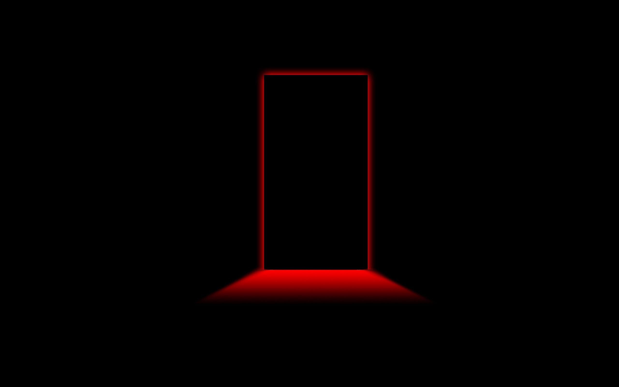 door, minimalism, minimalist, artist, artwork, digital art, hd, HD Wallpaper