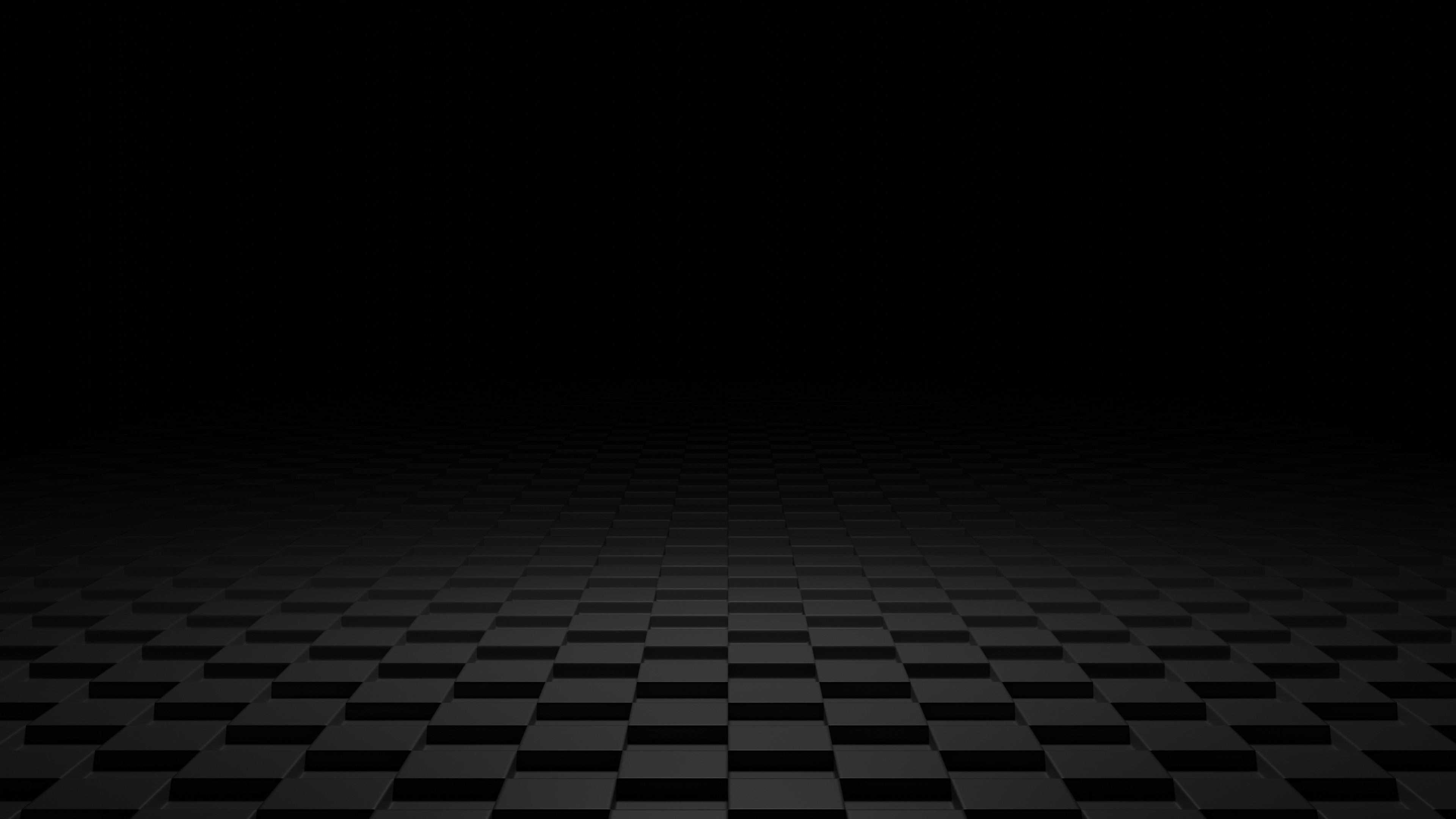 dark, shapes, abstract, 3d, hd, 4k, HD Wallpaper