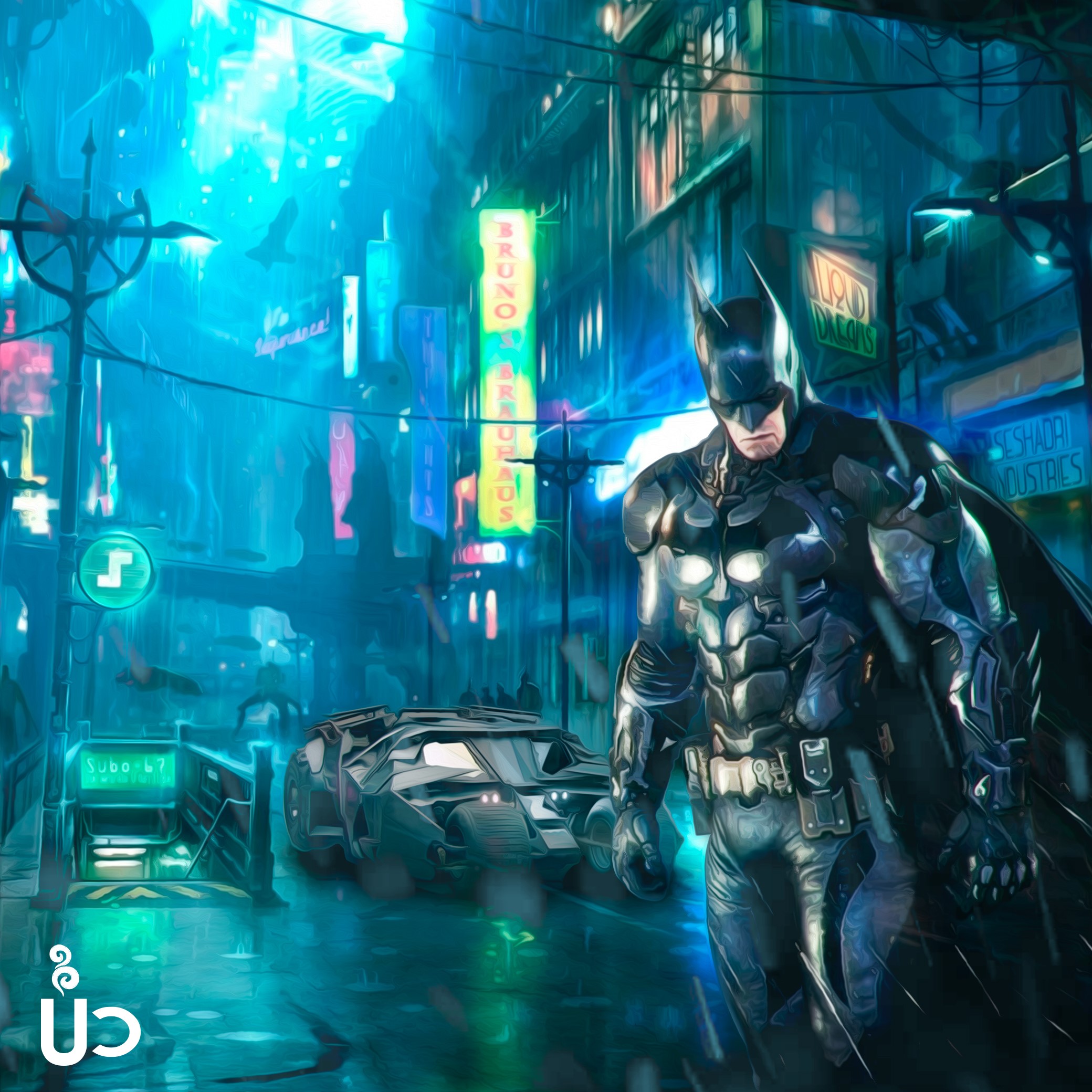 batman, hd, 4k, superheroes, behance, artwork, artist, HD Wallpaper