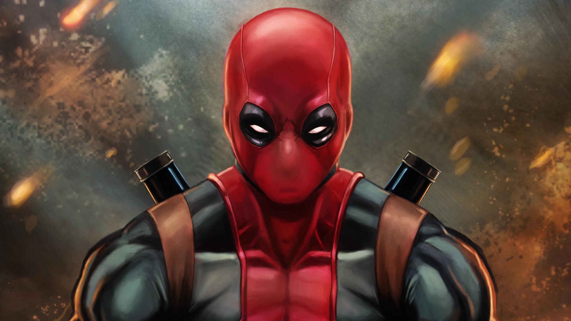 deadpool, hd, superheroes, artwork, digital art, deviantart, HD Wallpaper