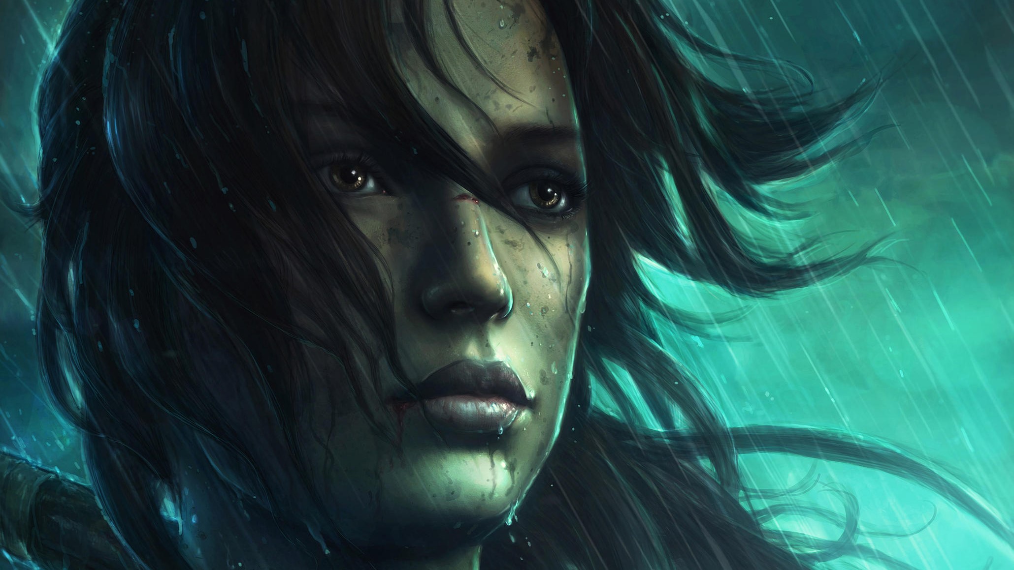lara croft, tomb raider, games, fantasy girls, hd, artist, artwork, digital art, deviantart, HD Wallpaper