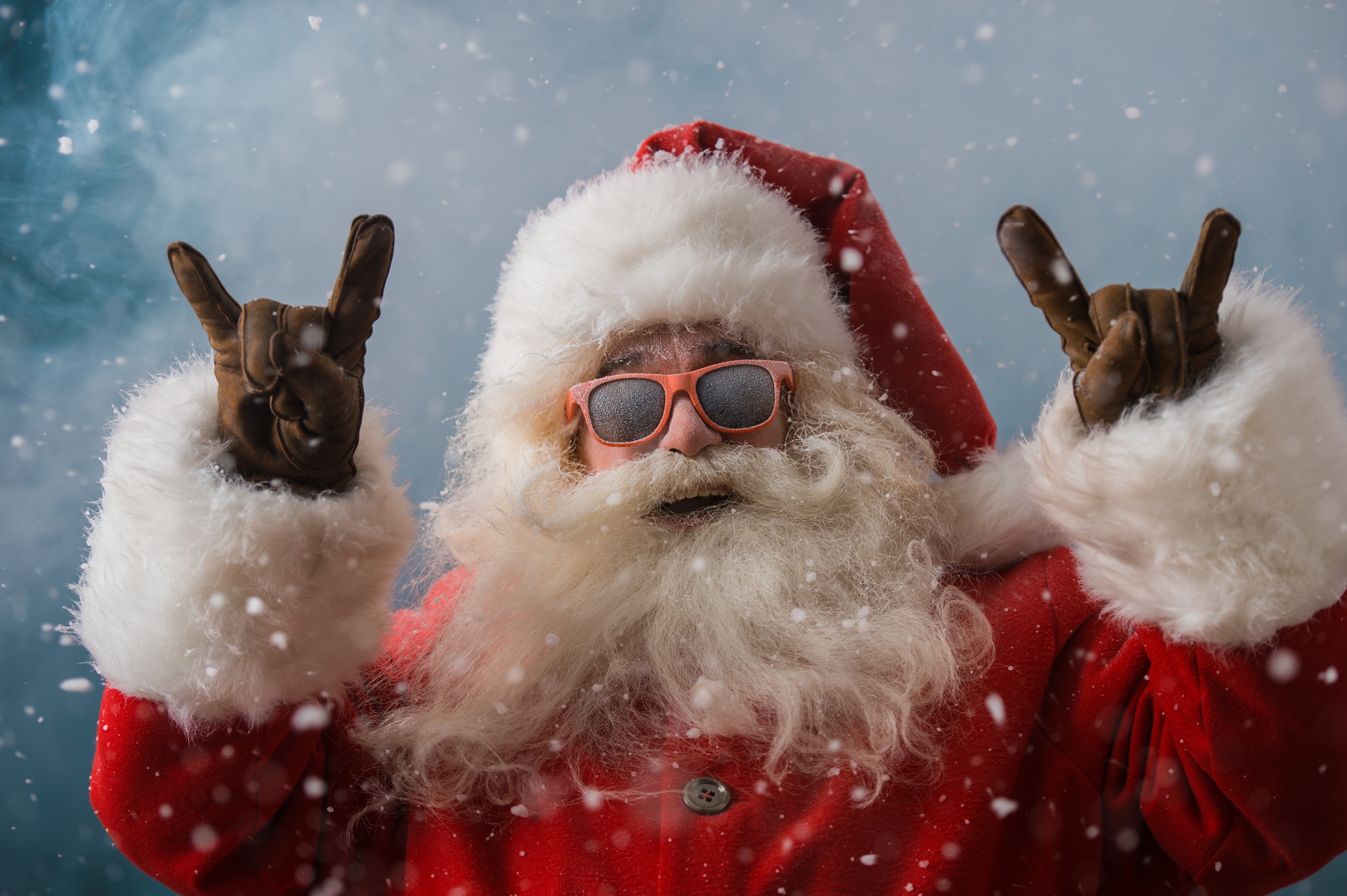 santa claus, christmas, celebrations, hd, 4k, HD Wallpaper