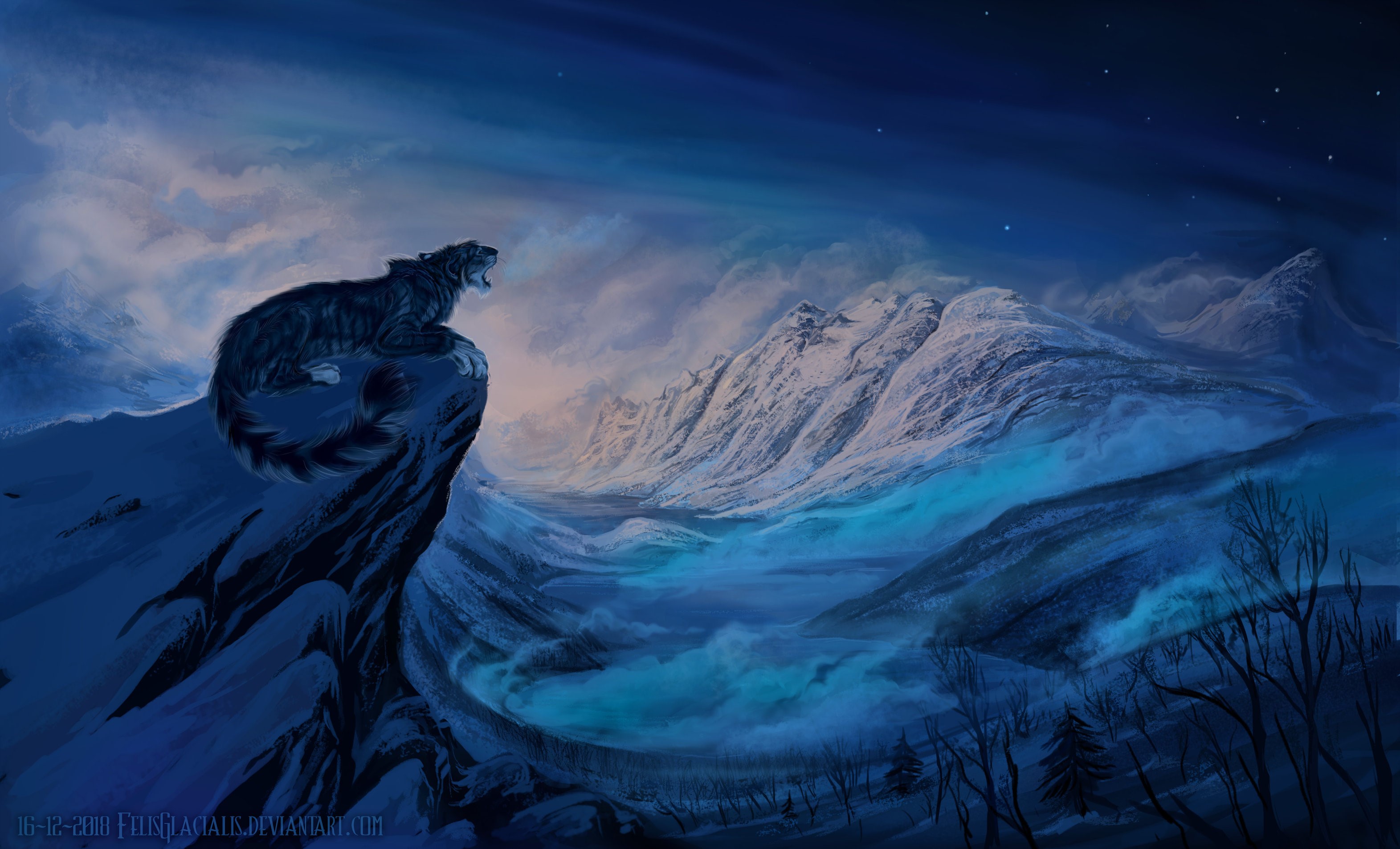 tiger, animals, hd, deviantart, 4k, HD Wallpaper