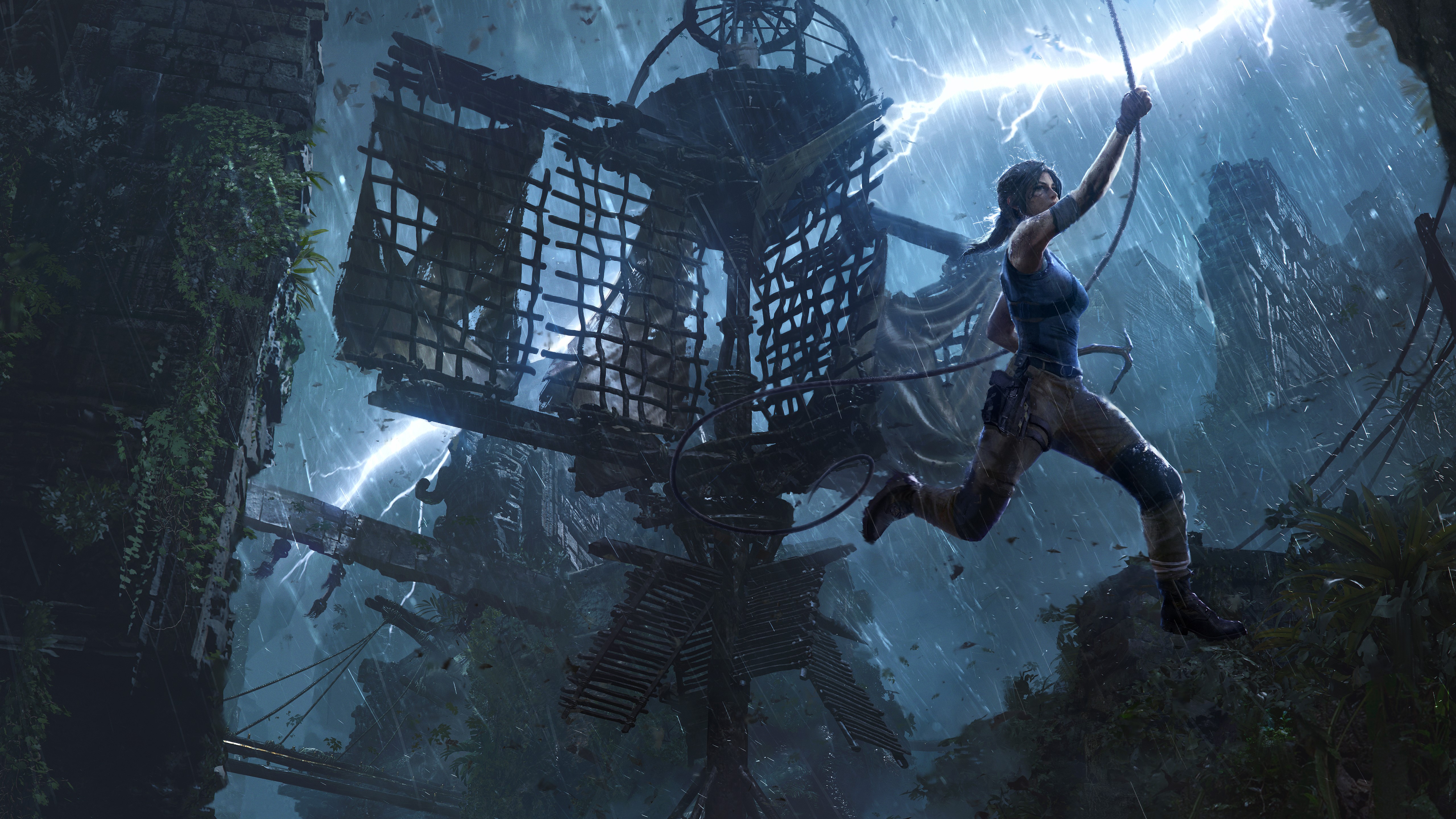 shadow of the tomb raider, tomb raider, games, hd, 4k, 5k, 2018 games, HD Wallpaper