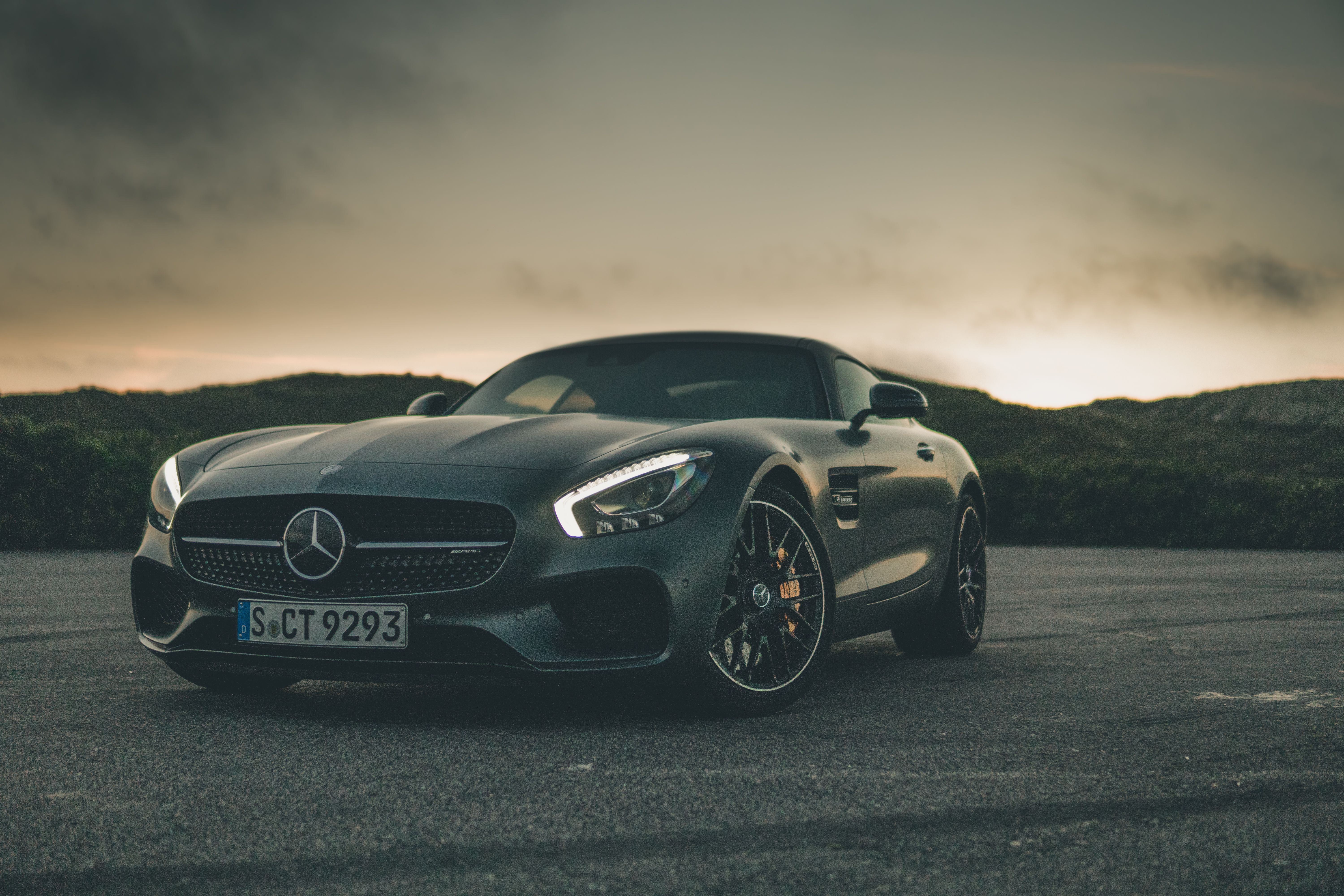 mercedes amg gtr, mercedes, cars, 2018 cars, 4k, hd, 5k, HD Wallpaper