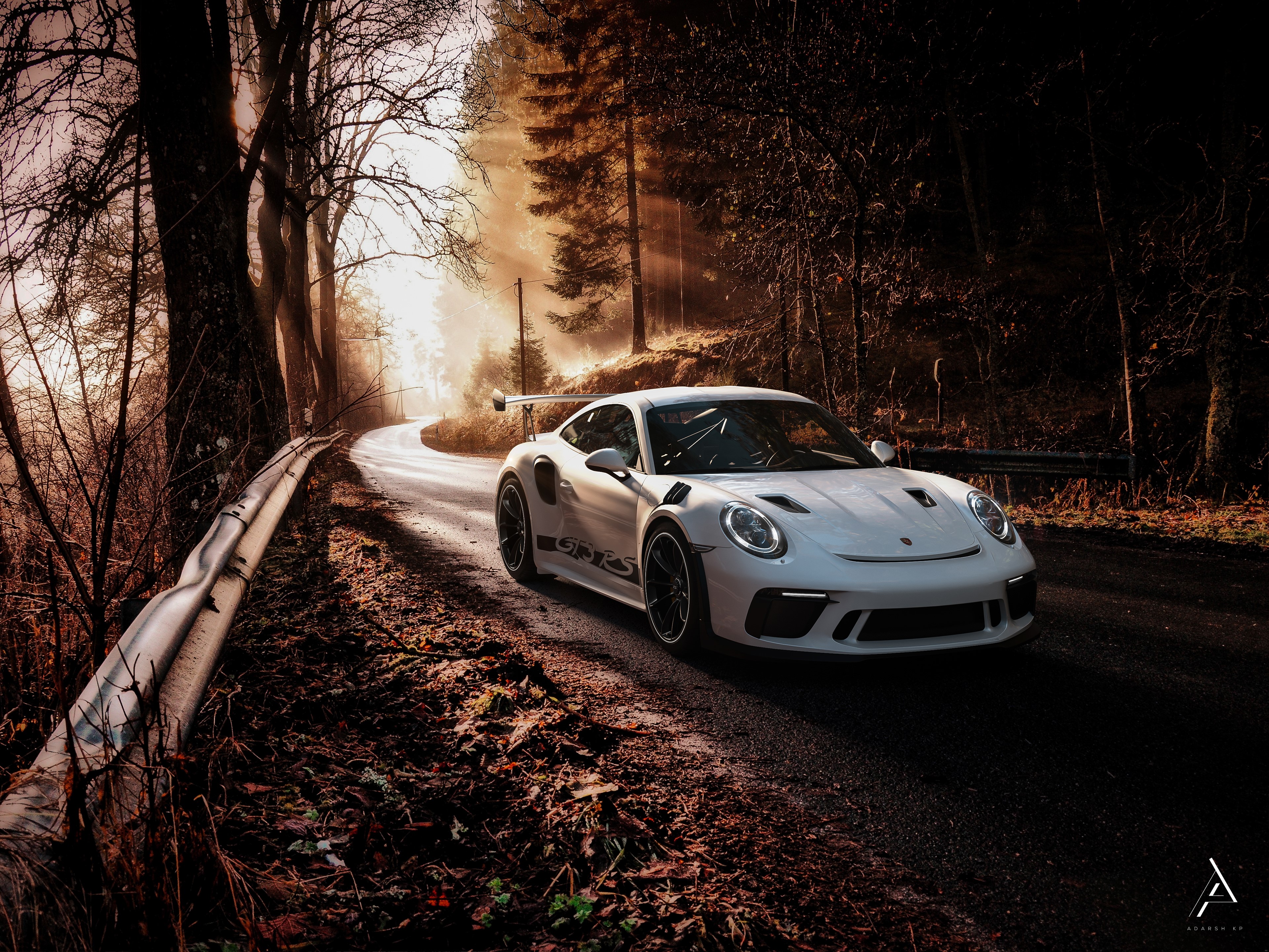 porsche 911 gt3 r, porsche 911, porsche, cars, hd, 4k, 2018 cars, hd, behance, HD Wallpaper