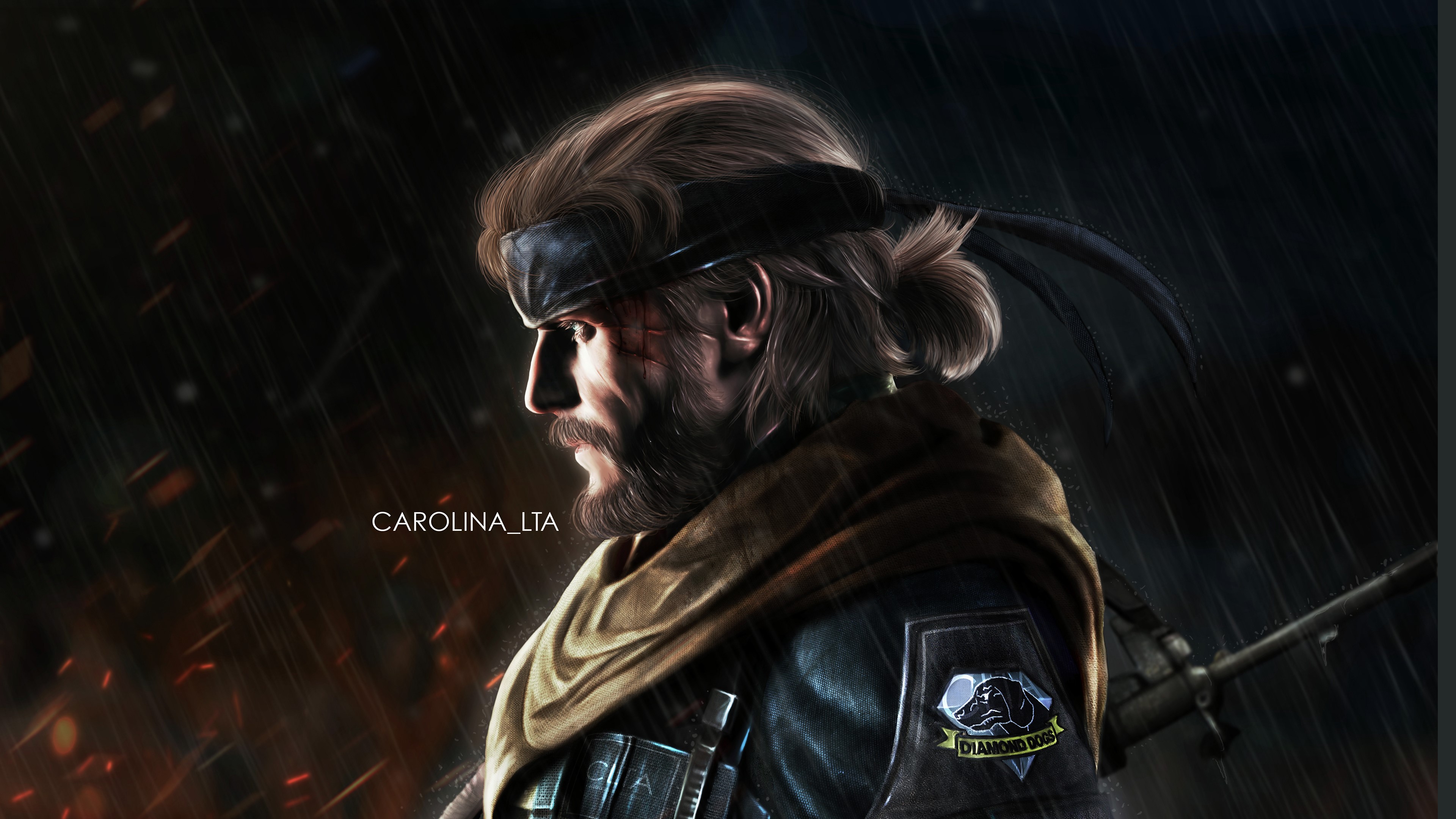 warrior, artist, artwork, digital art, hd, 4k, behance, HD Wallpaper
