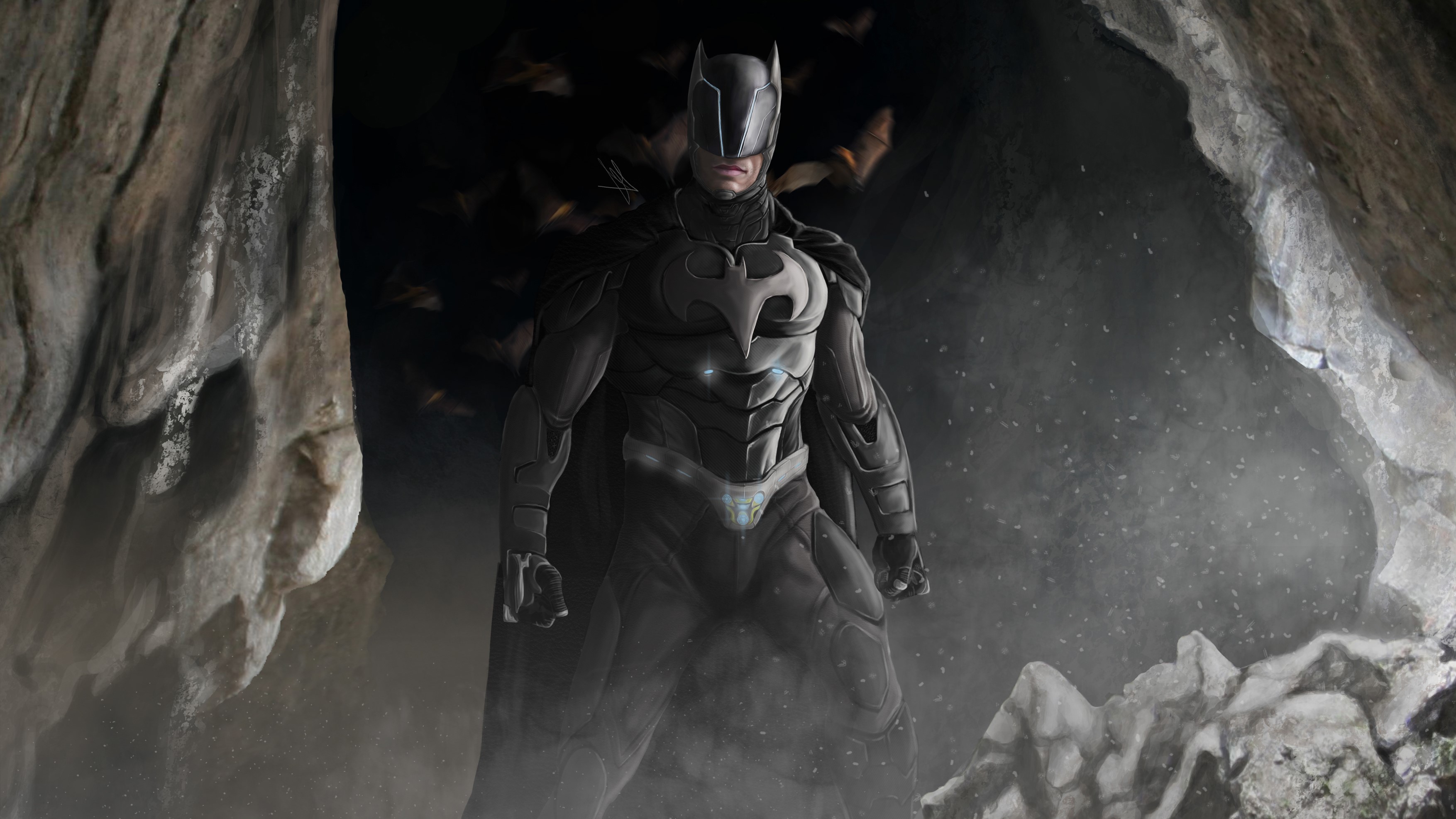 batman, hd, superheroes, artwork, digital art, behance, 4k, HD Wallpaper