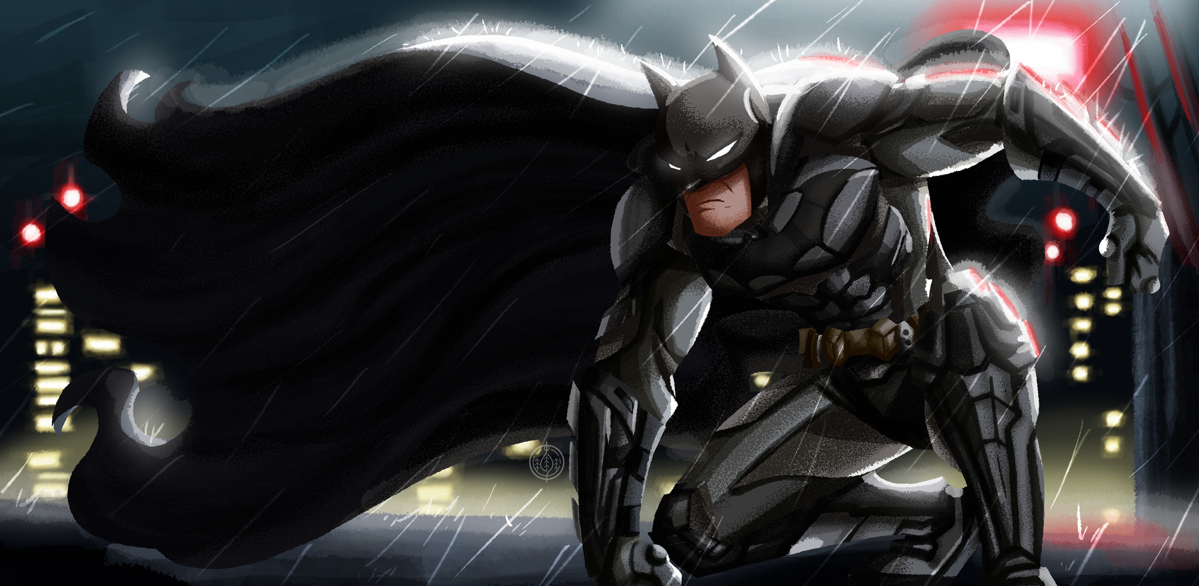 batman, hd, 4k, behance, artist, artwork, digital art, superheroes, HD Wallpaper