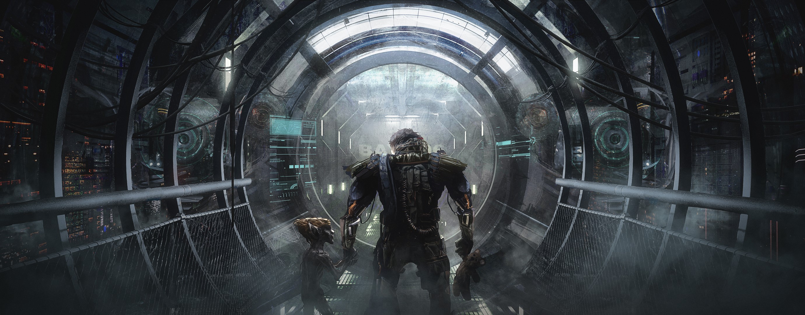 fantasy, artist, artwork, digital art, hd, robot, deviantart, HD Wallpaper