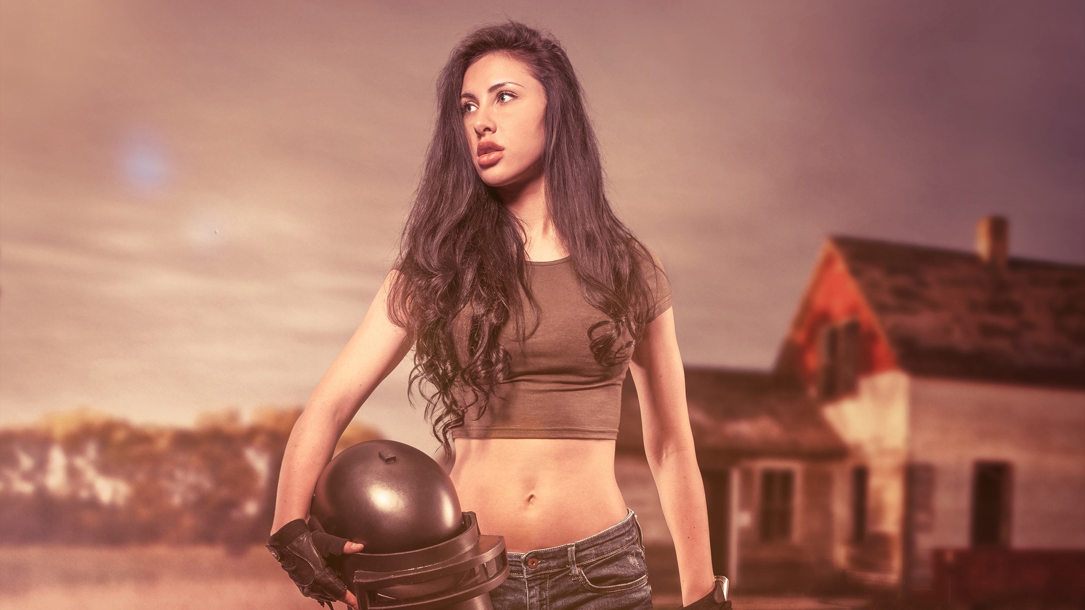 pubg, playerunknowns battlegrounds, 2018 games, games, hd, cosplay, girls, deviantart, HD Wallpaper