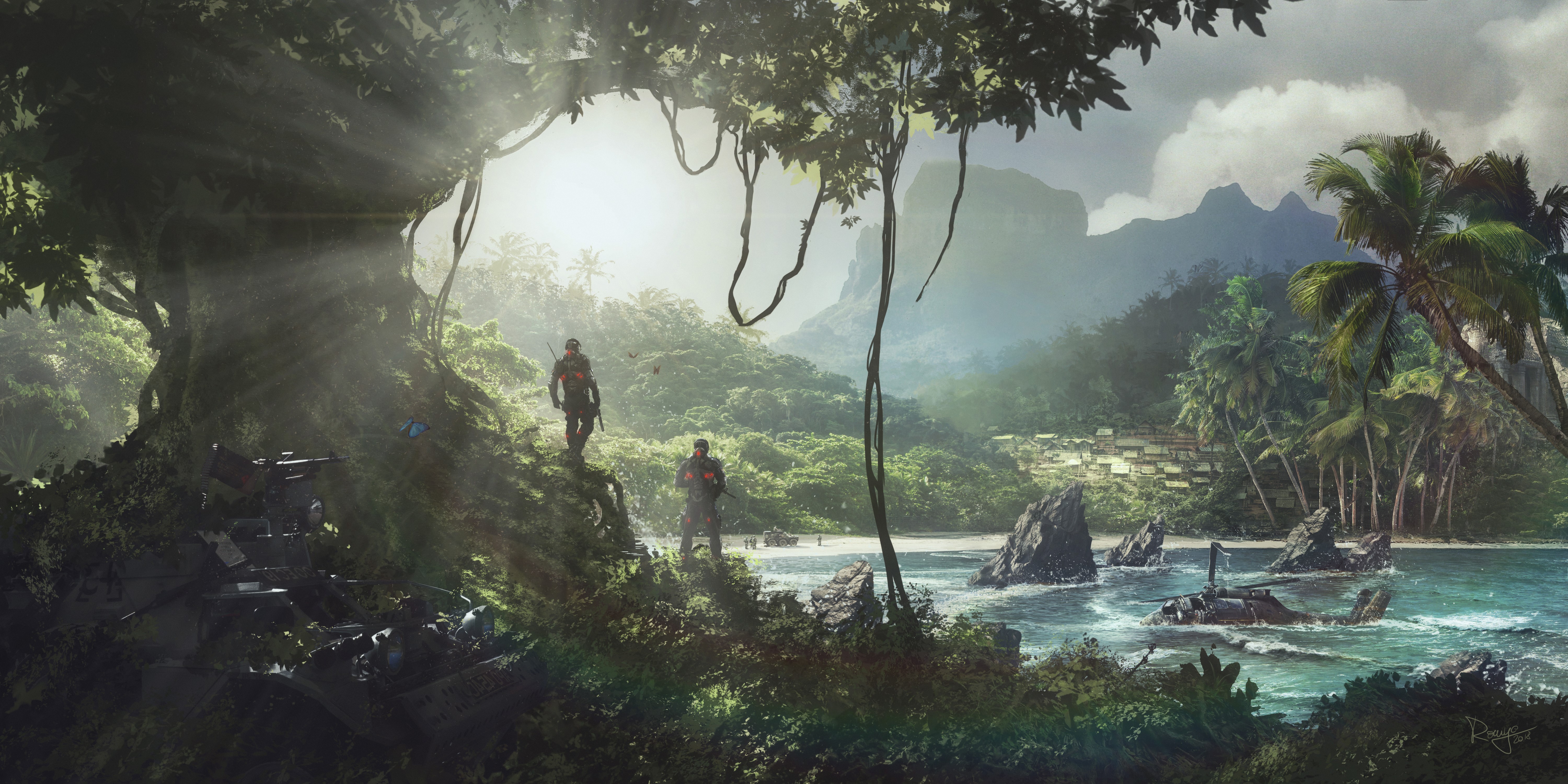 crysis, games, hd, 4k, 5k, artist, artwork, digital art, deviantart, HD Wallpaper