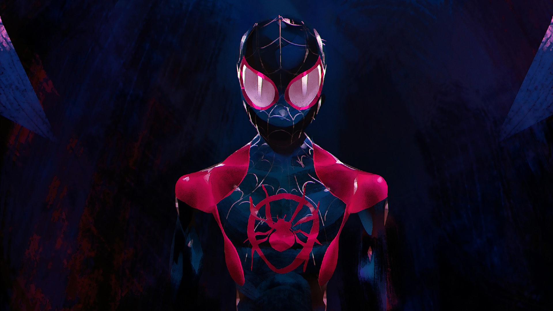 spiderman into the spider verse, hd, superheroes, artwork, artist, digital art, artstation, HD Wallpaper