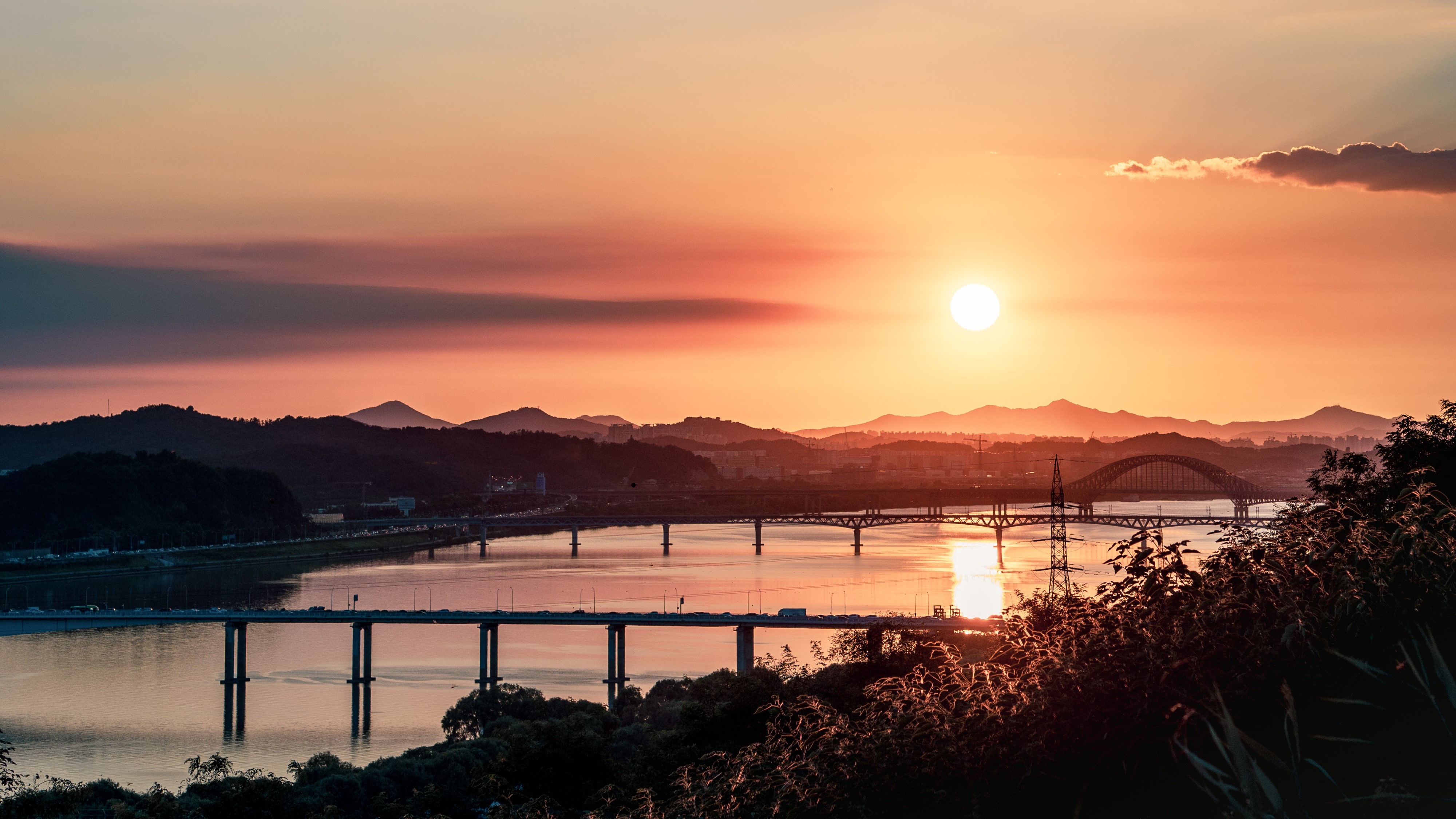 bridge, morning, hd, photography, 4k, HD Wallpaper