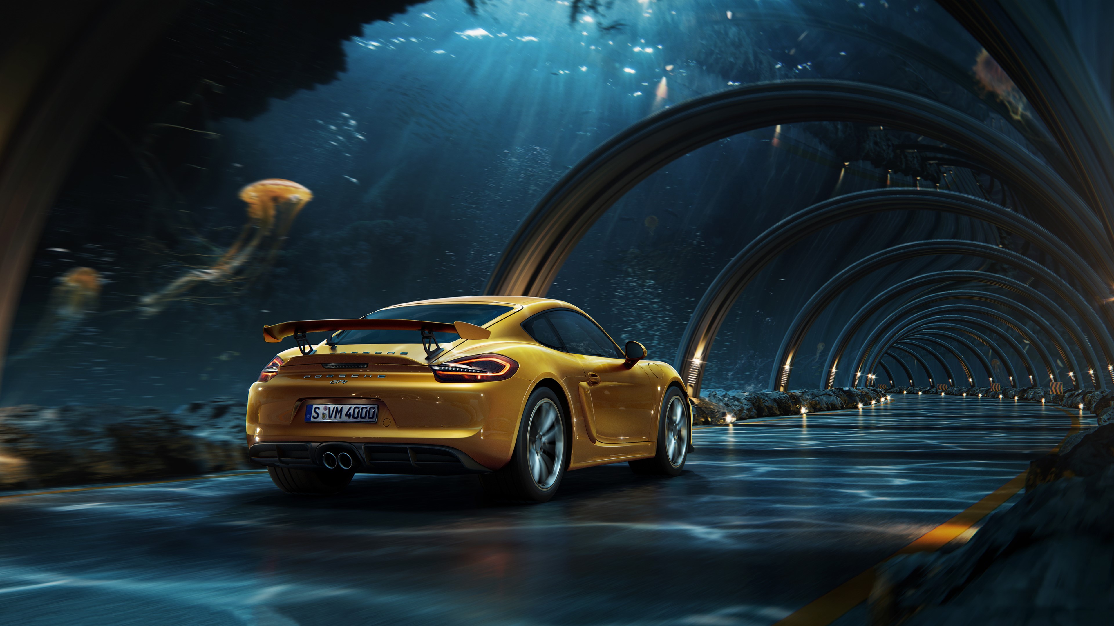 porsche, digital art, artist, artwork, hd, cars, behance, 4k, HD Wallpaper