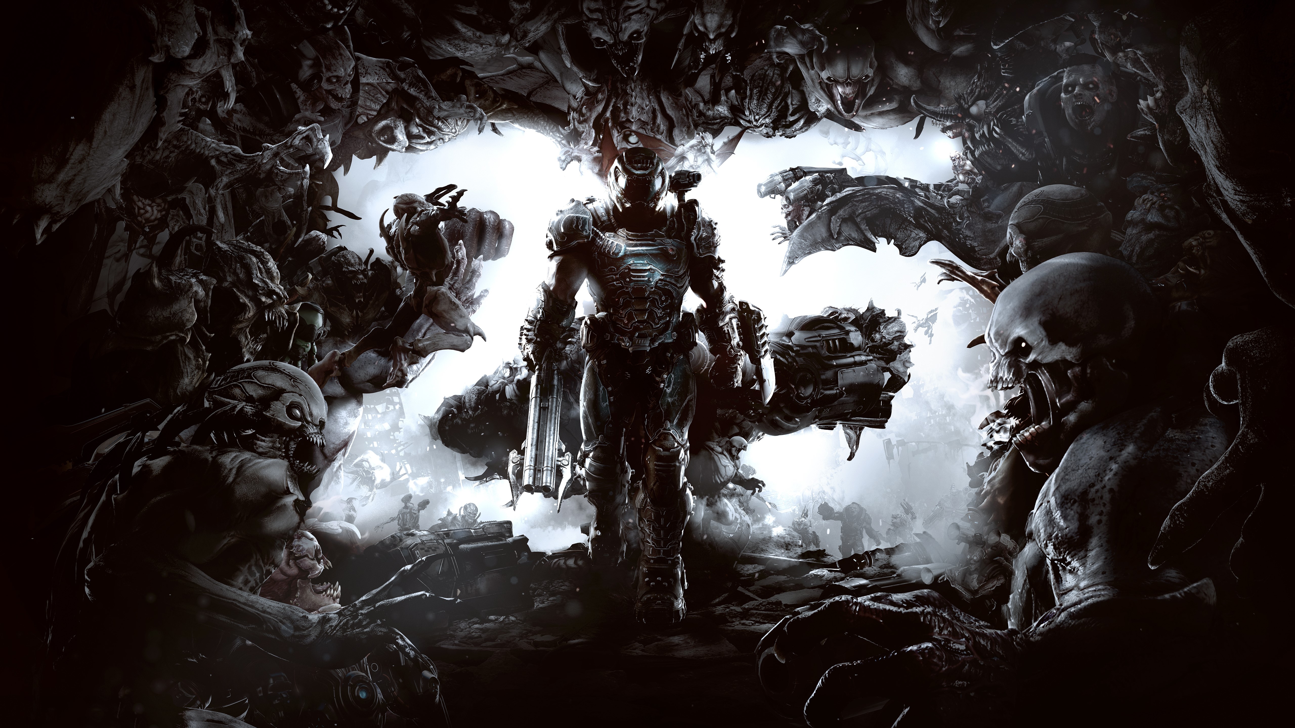doom eternal, 2018 games, games, hd, 4k, doom, 5k, HD Wallpaper