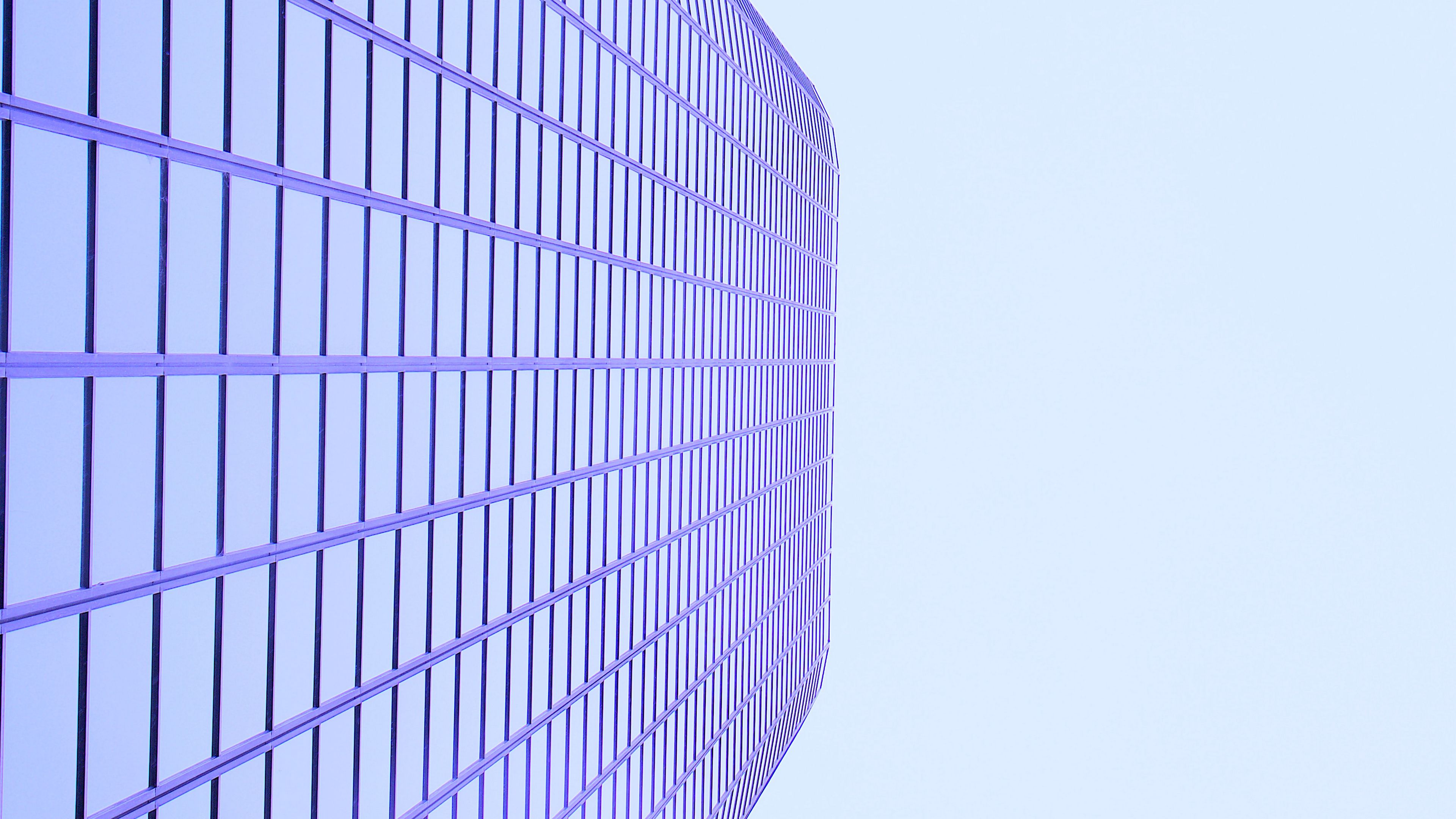 building, skyscraper, architecture, minimalism, symmetry, 4k, HD Wallpaper