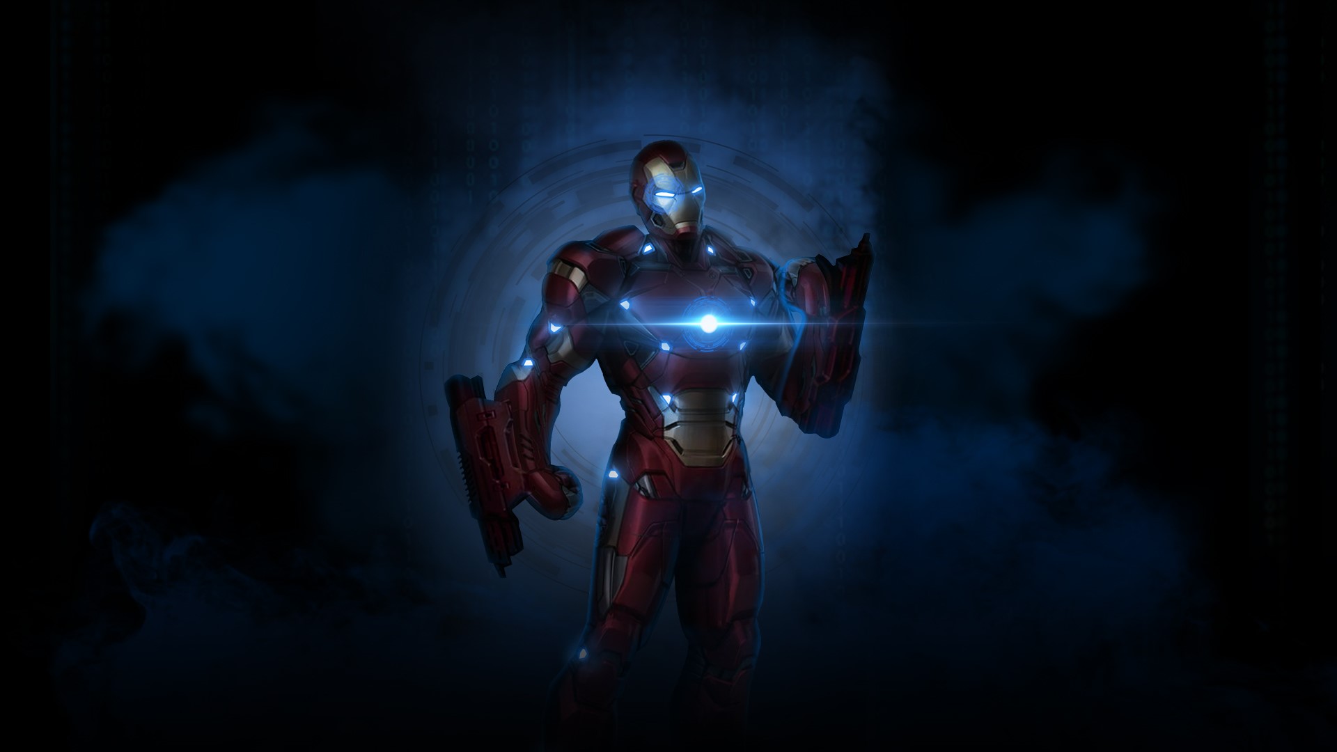iron man, superheroes, artist, artwork, digital art, hd, behance, HD Wallpaper