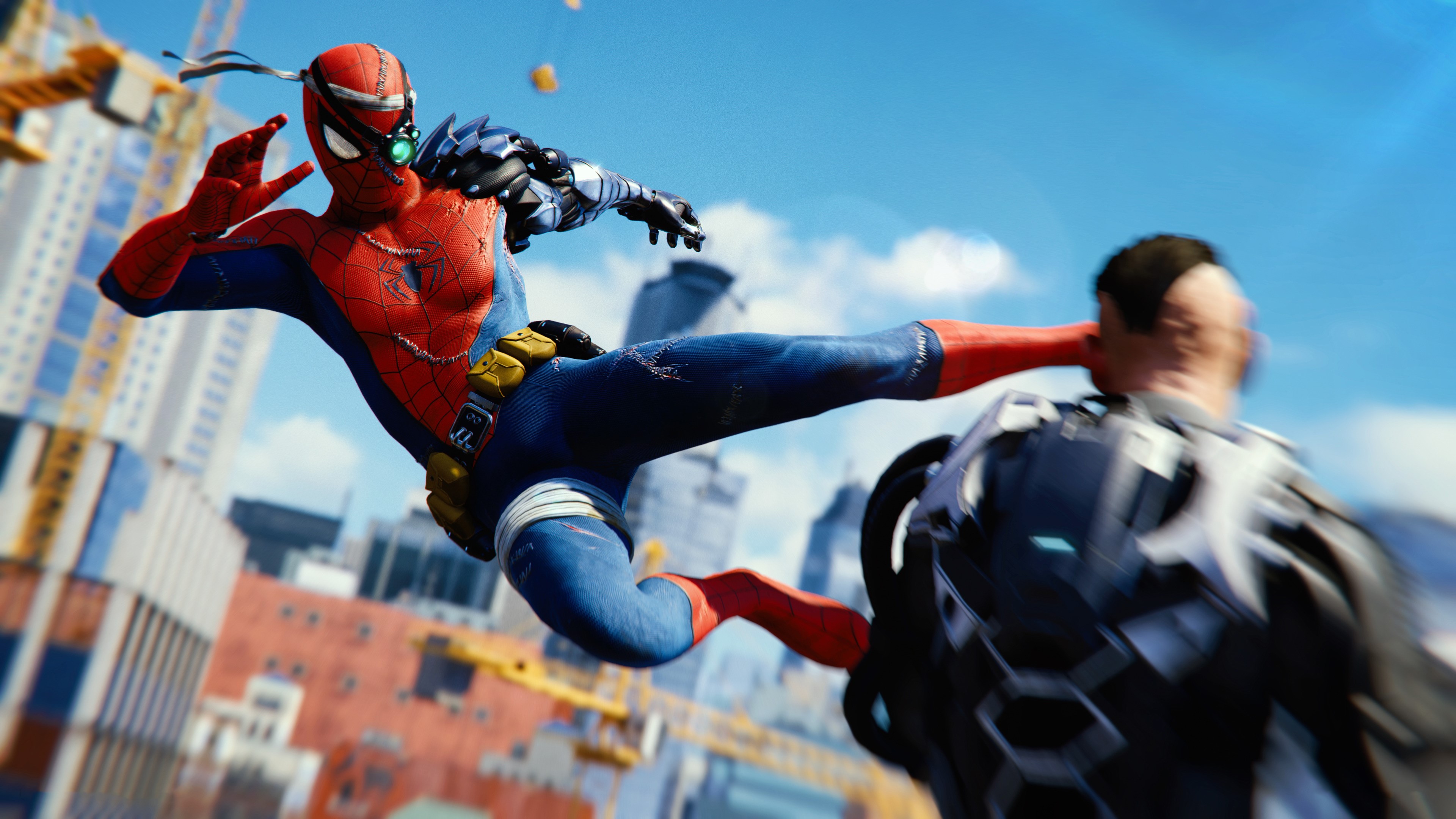 spiderman ps4, spiderman, superheroes, games, hd, 4k, 2018 games, ps games, HD Wallpaper
