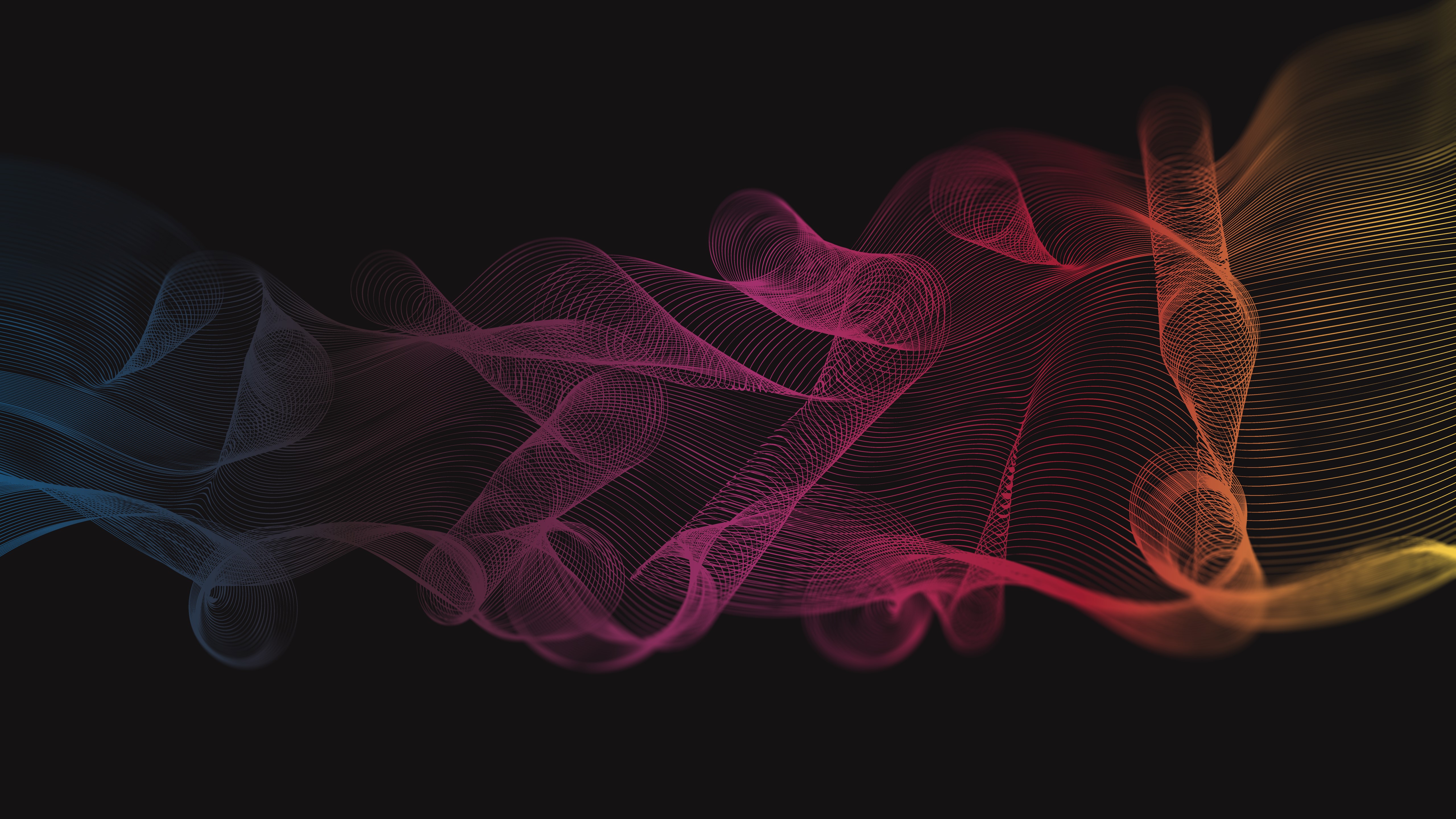 abstract, lines, blur, hd, deviantart, HD Wallpaper