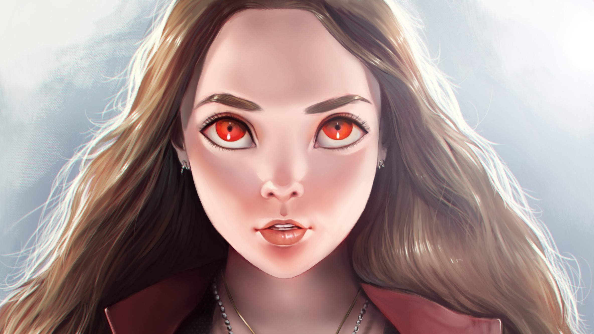 scarlet witch, superheroes, artwork, artist, digital art, hd, deviantart, HD Wallpaper