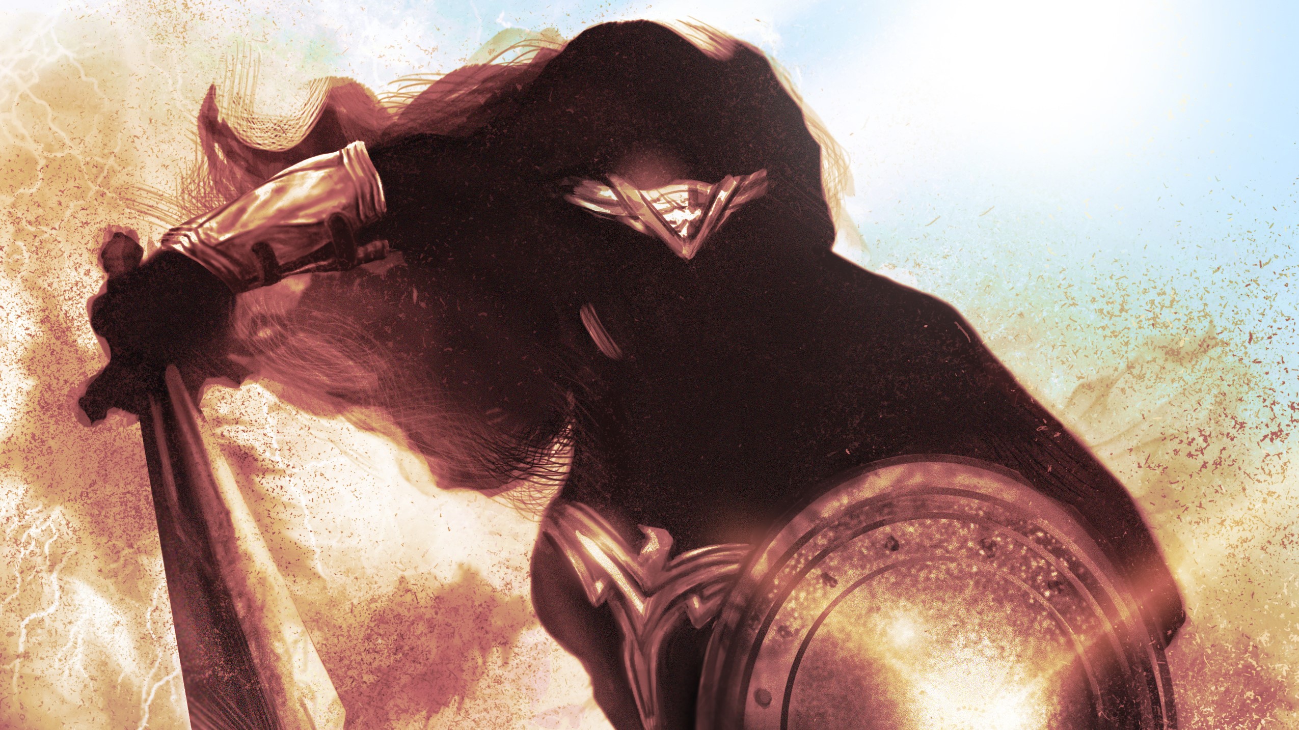 wonder woman, hd, superheroes, artist, artwork, digital art, deviantart, HD Wallpaper