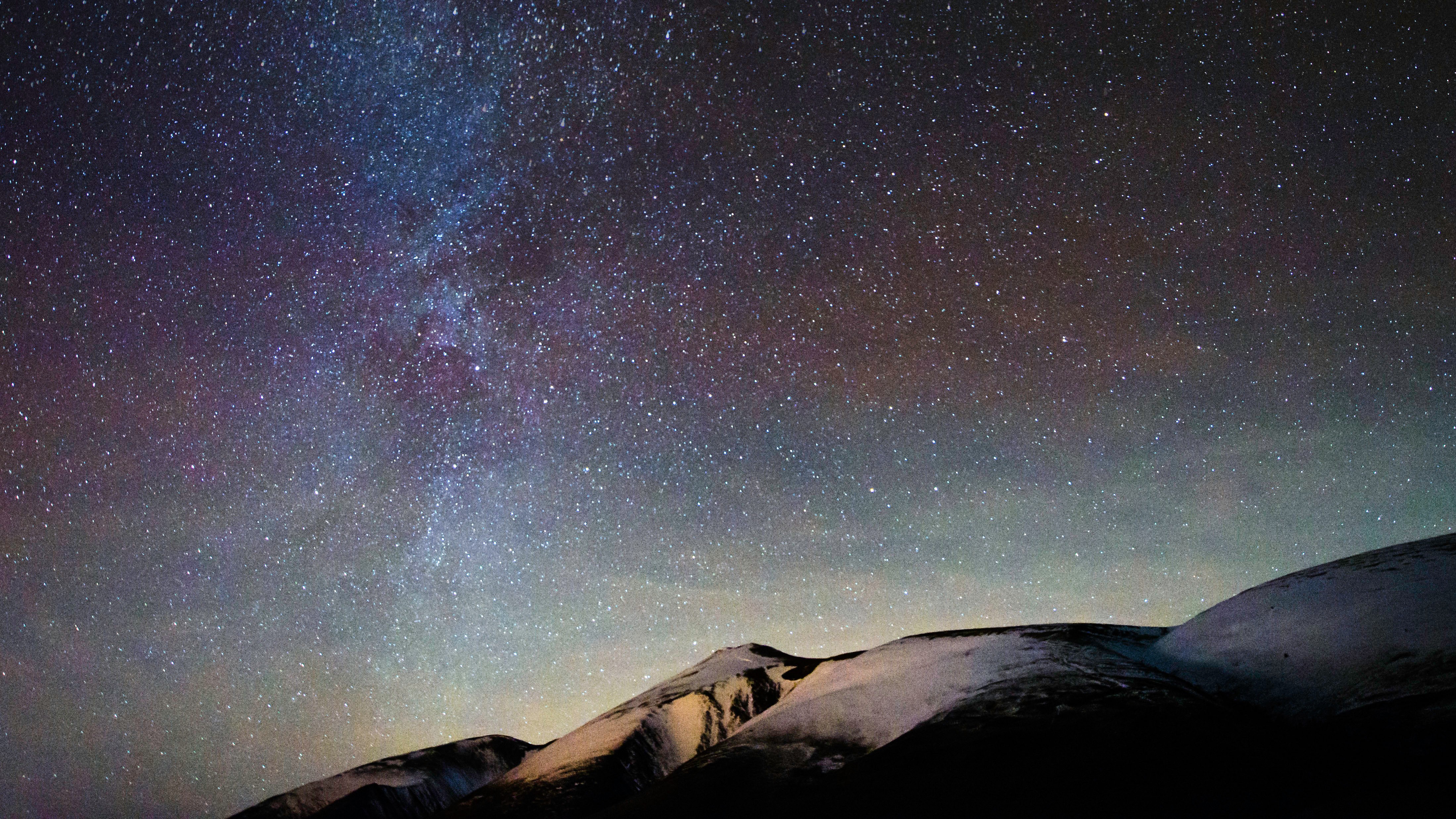 milky way, nature, hd, 4k, HD Wallpaper