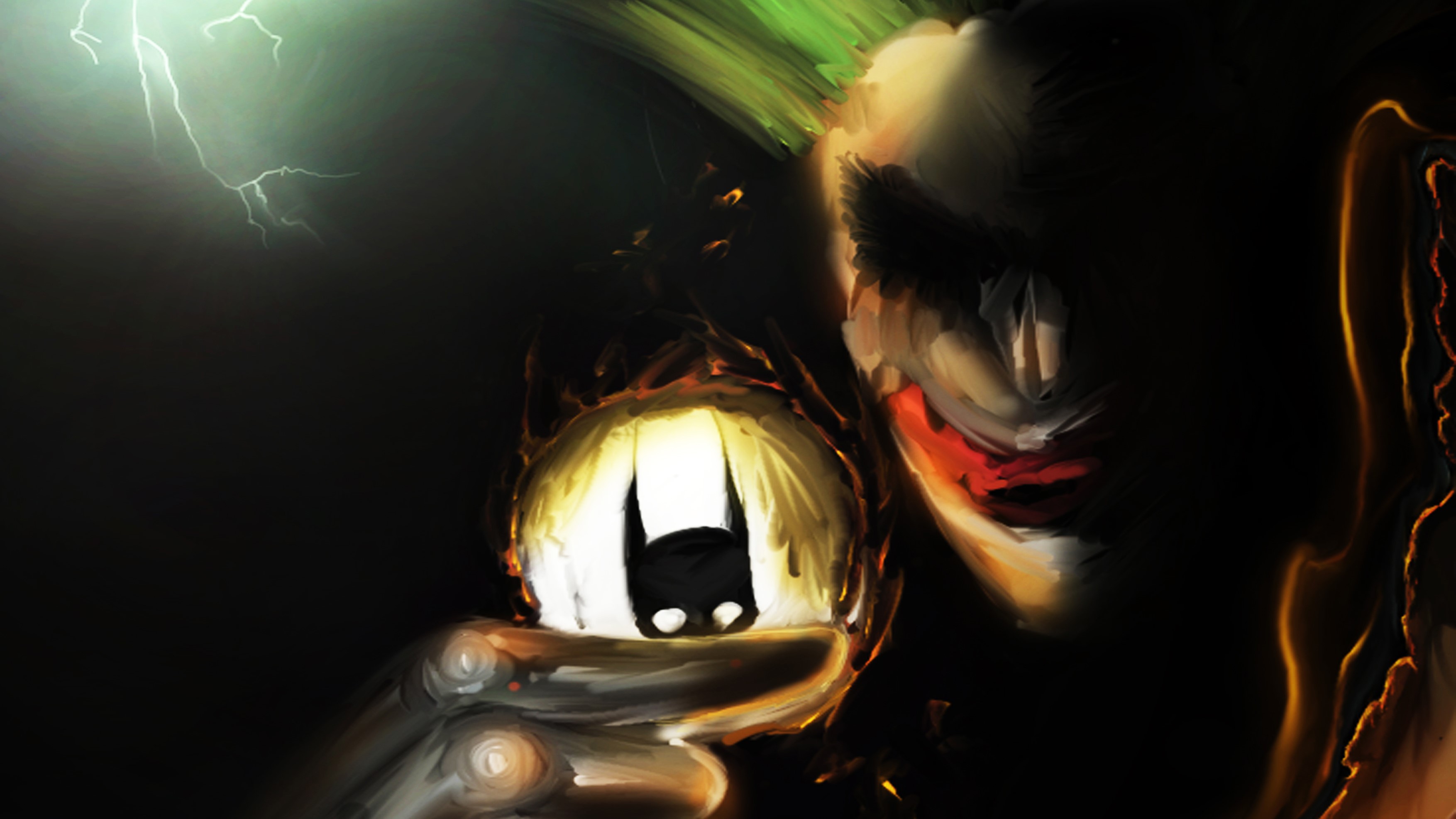 joker, batman, superheroes, artist, artwork, digital art, hd, 4k, HD Wallpaper