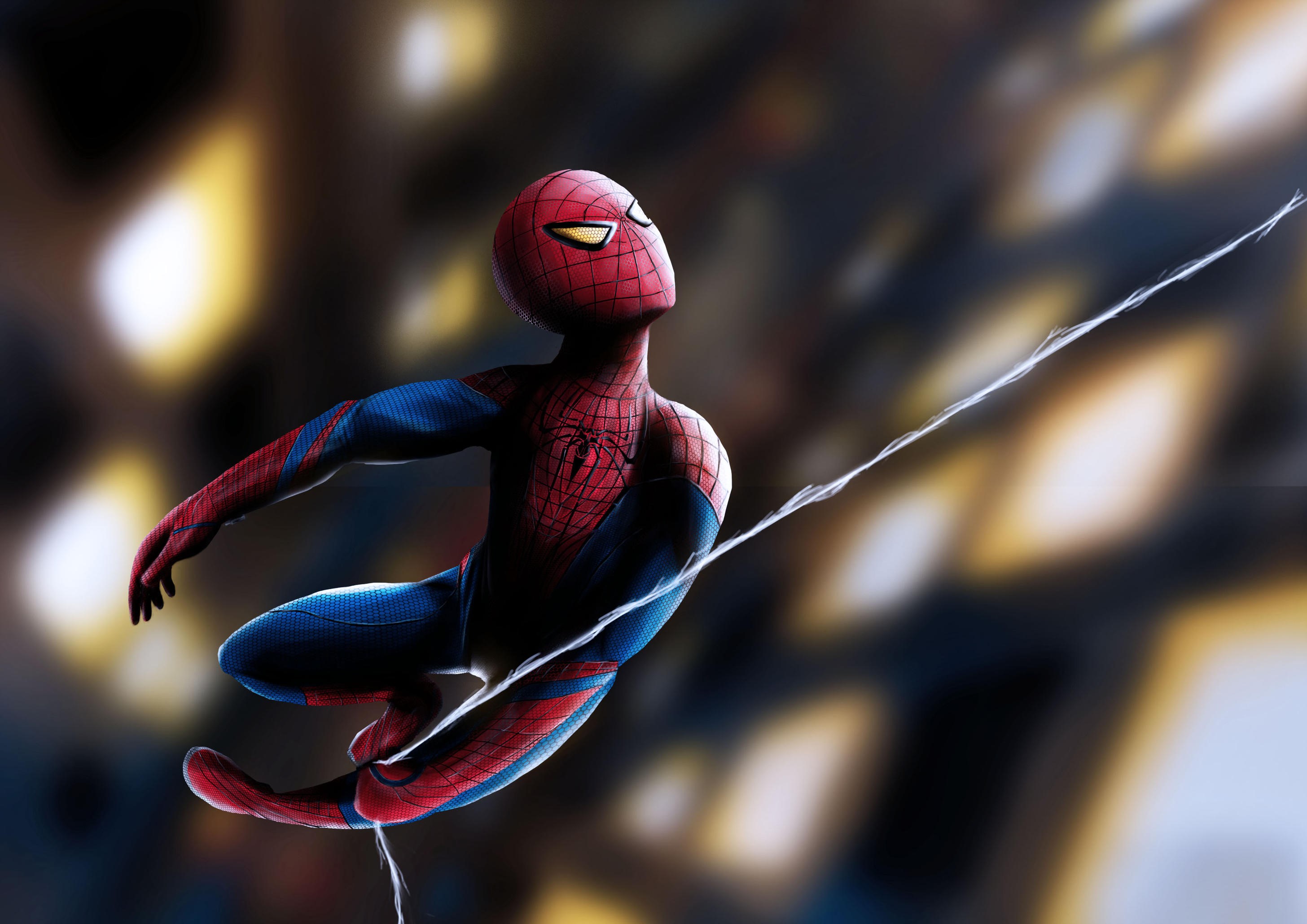 spiderman, hd, superheroes, artwork, artist, deviantart, digital art, HD Wallpaper