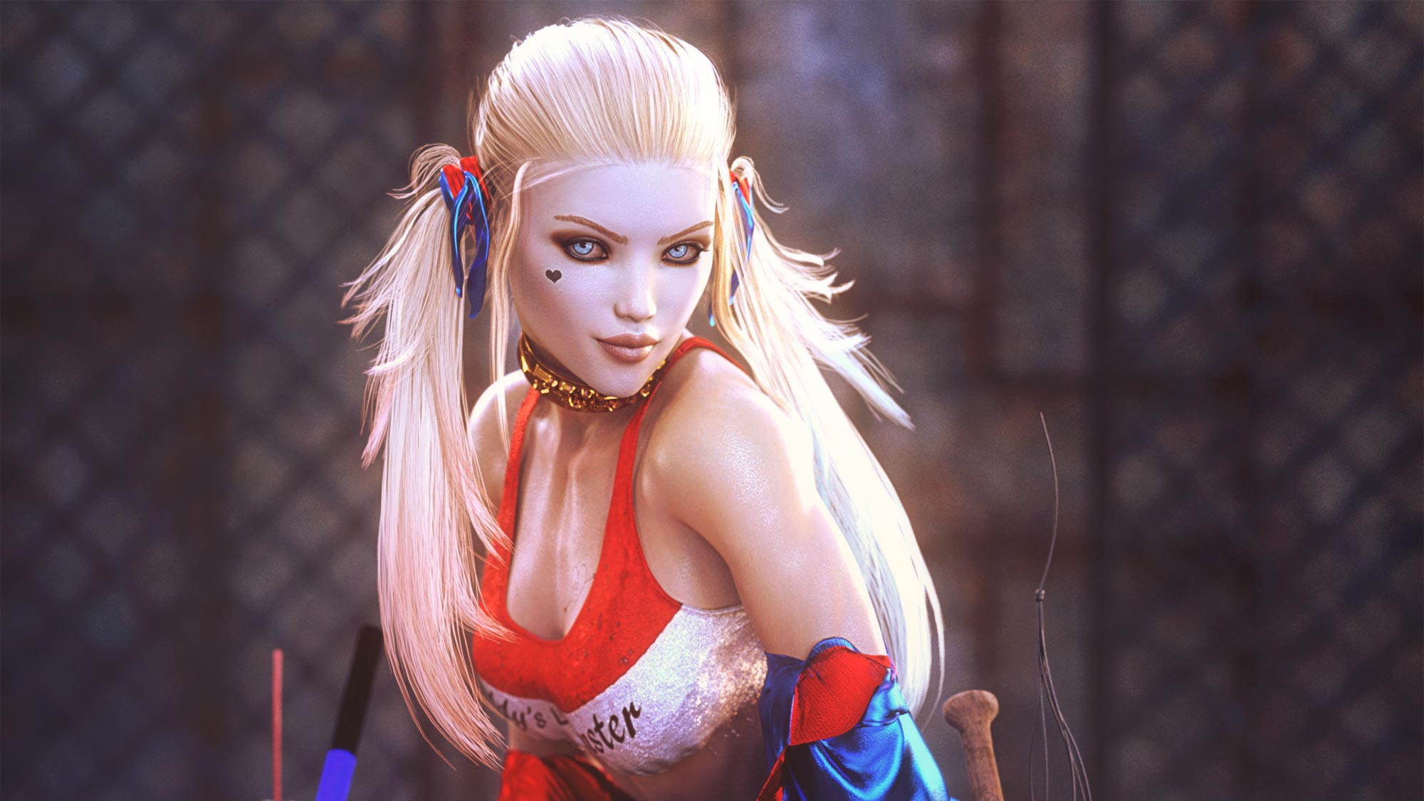 harley quinn, superheroes, artist, artwork, digital art, hd, deviantart, HD Wallpaper