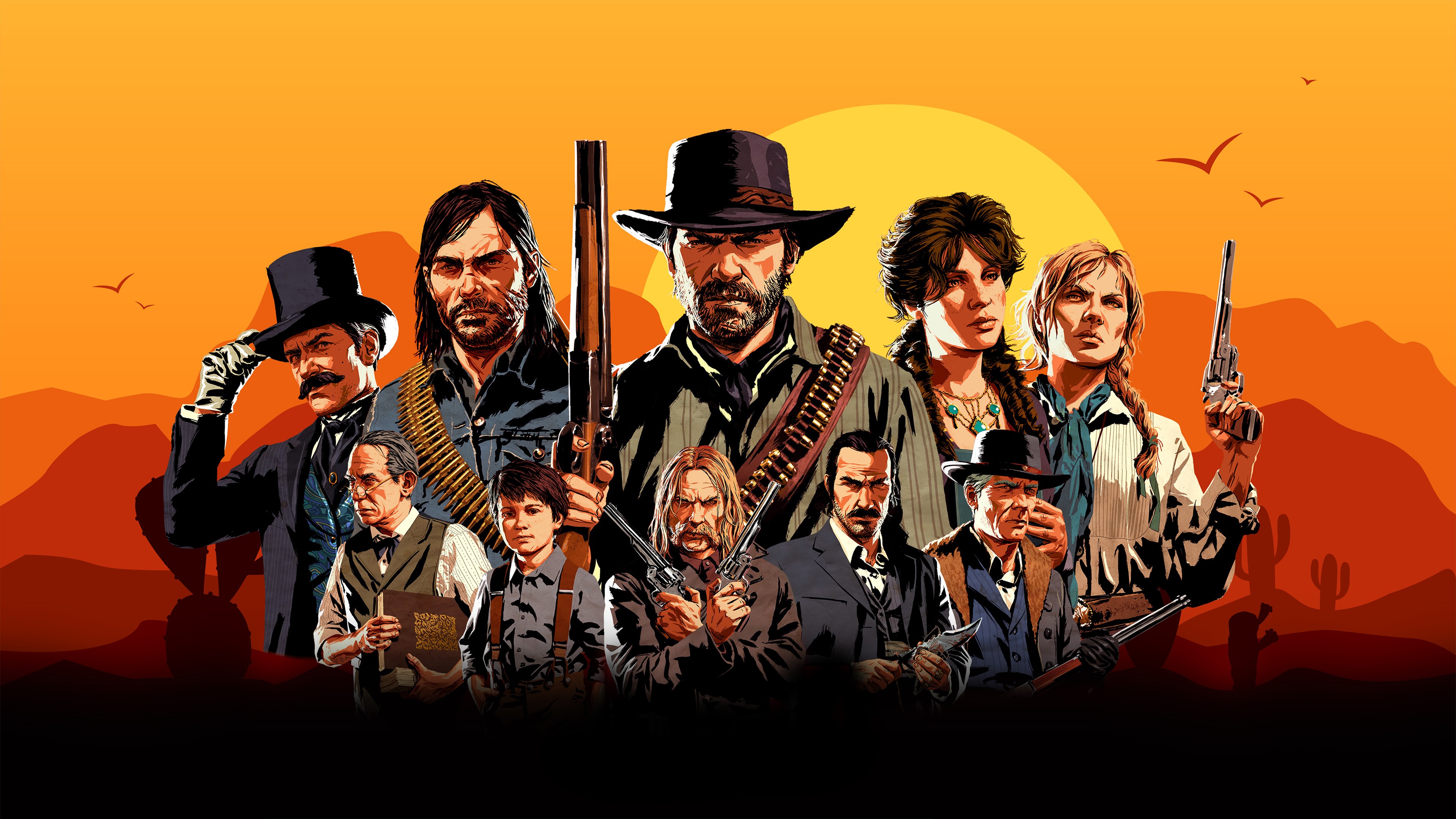 red dead redemption 2, 4k, 2018 games, games, hd, ps games, HD Wallpaper
