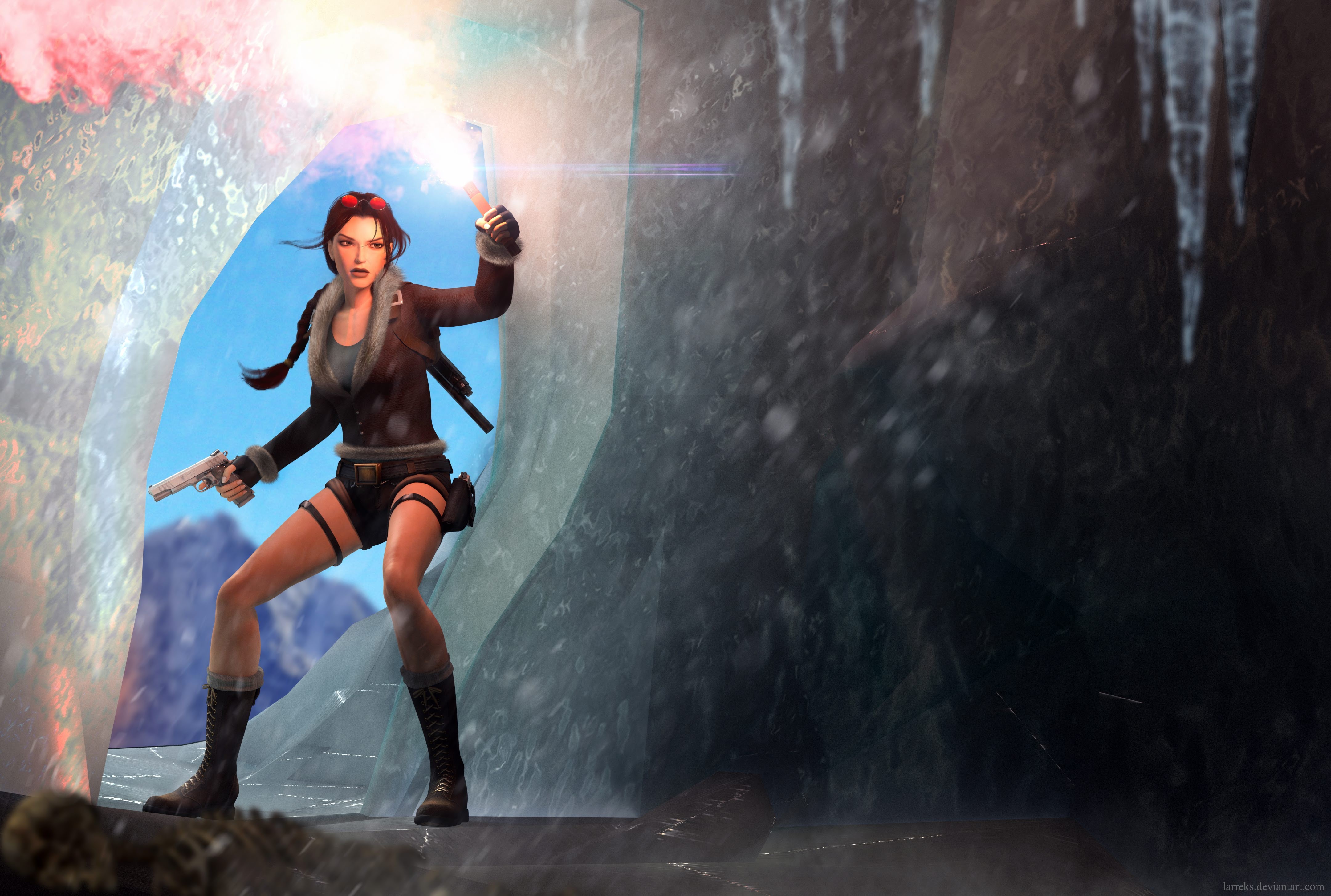 tomb raider, hd, 4k, 5k, artwork, digital art, lara croft, HD Wallpaper