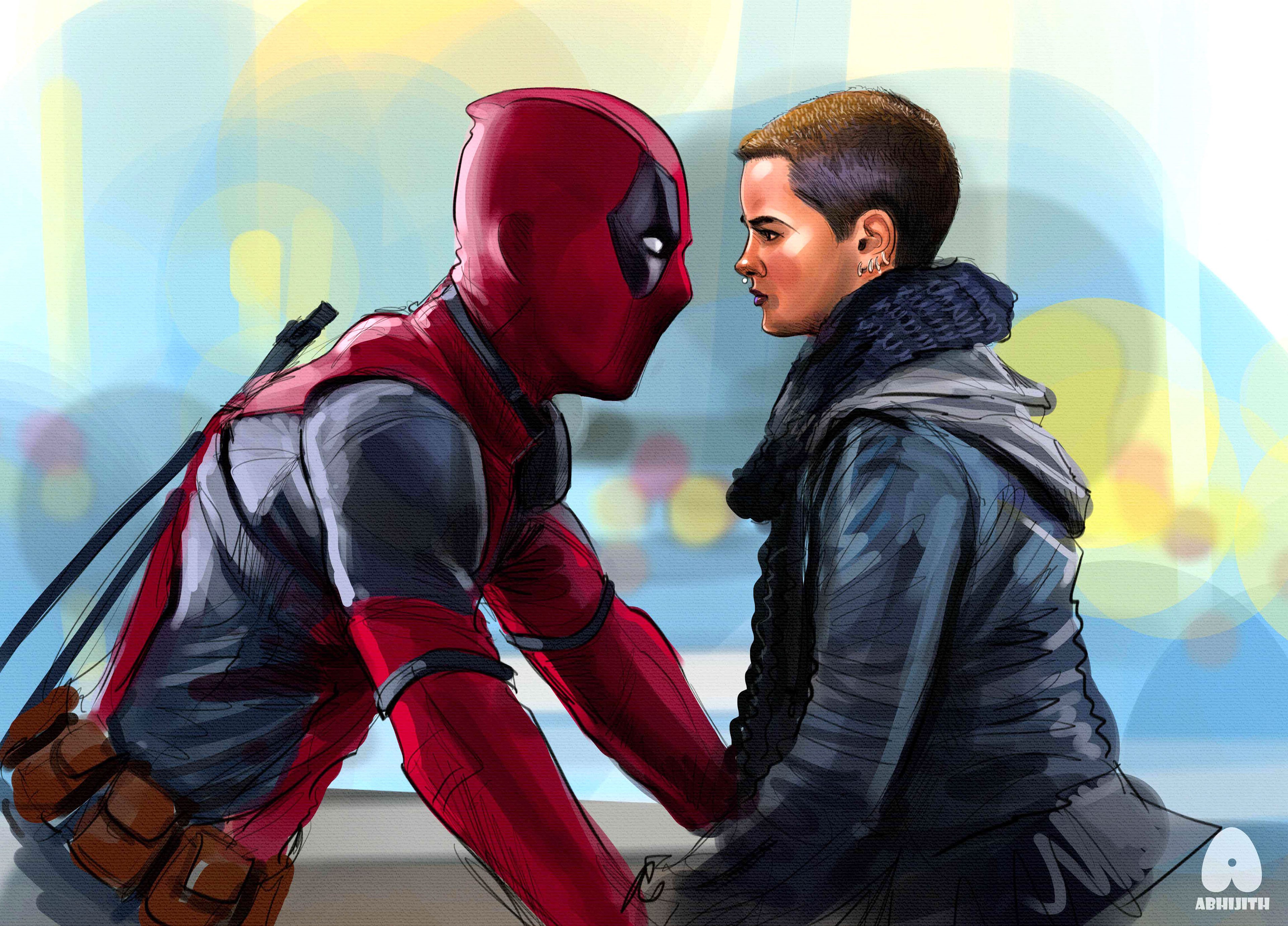 deadpool, hd, 4k, artwork, artist, digital art, behance, superheroes, HD Wallpaper