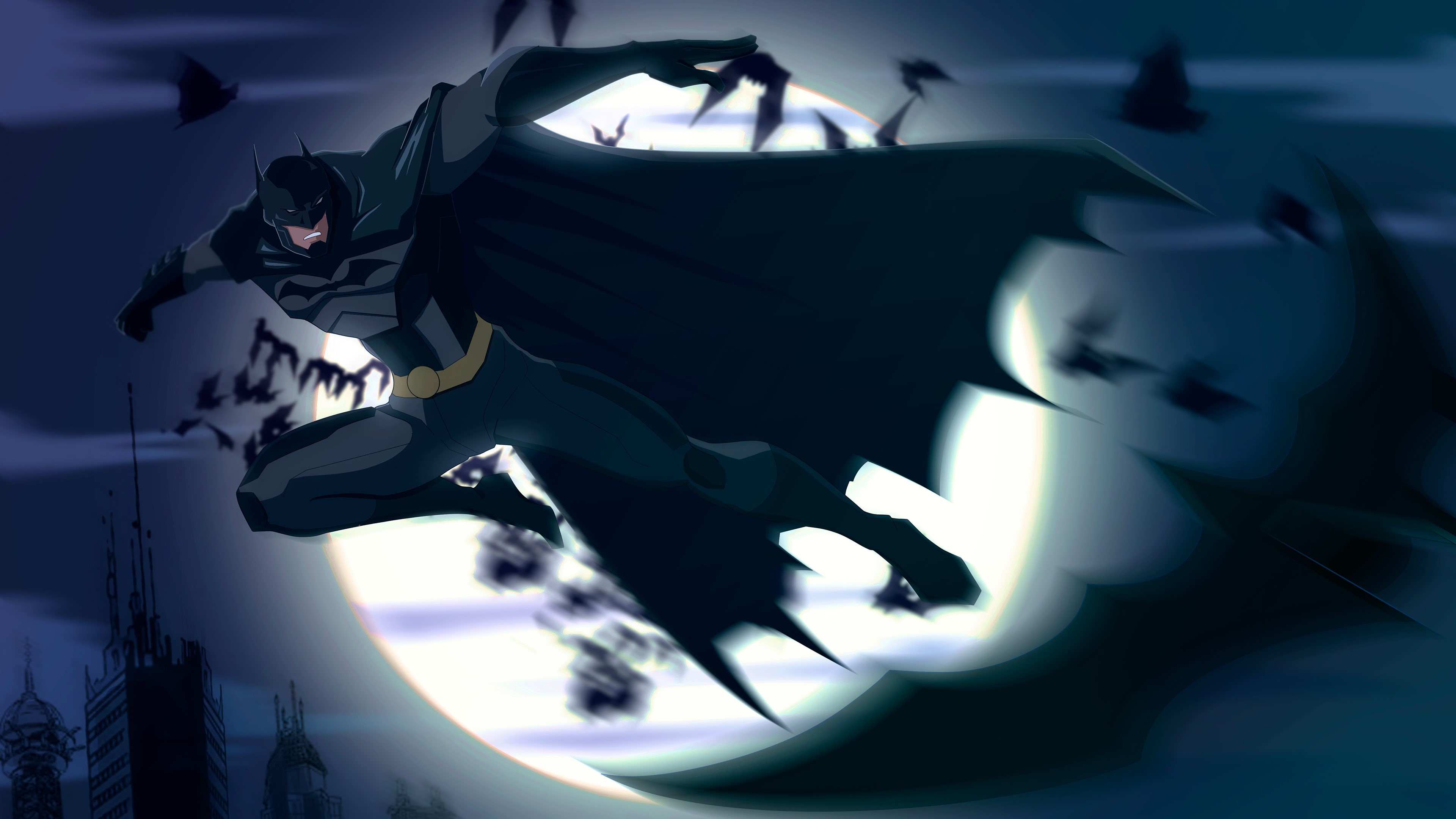 batman, hd, 4k, superheroes, behance, artwork, artist, HD Wallpaper