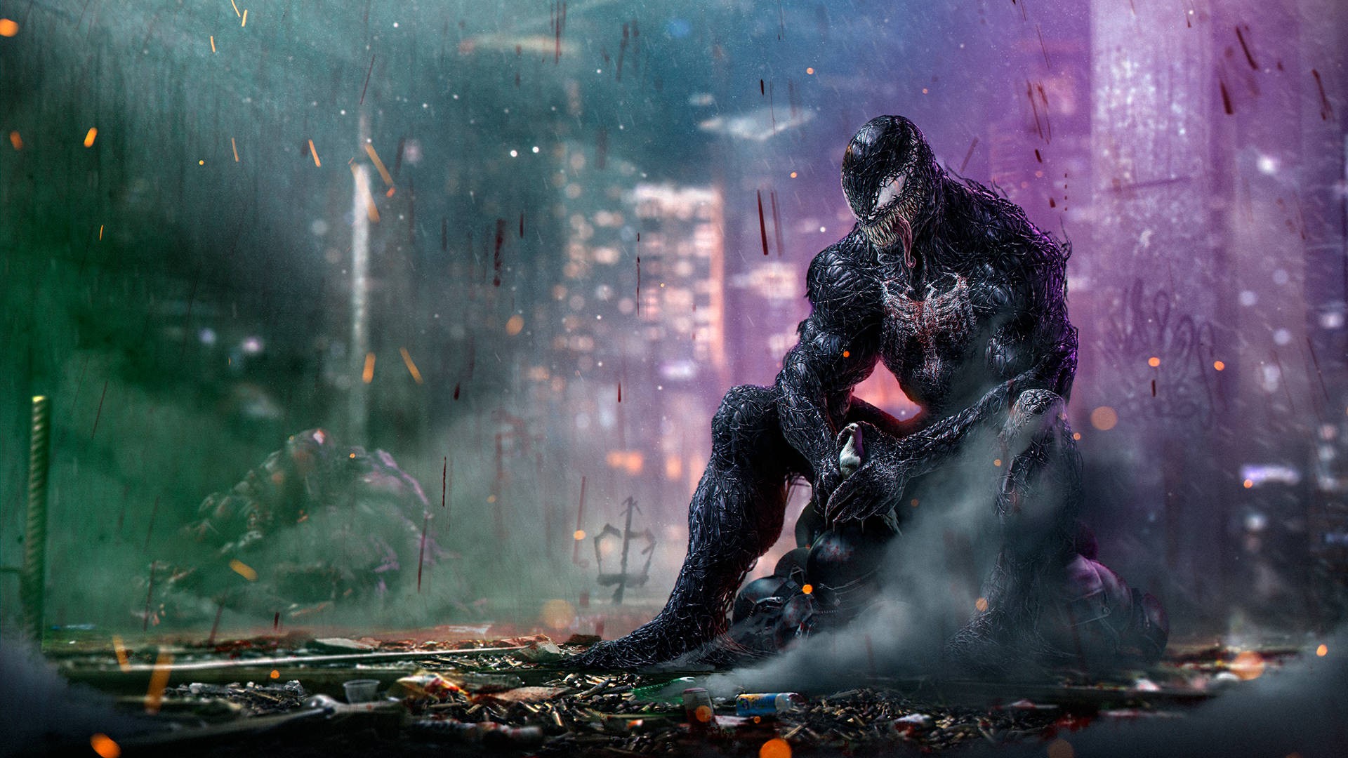 venom, hd, superheroes, deviantart, artist, artwork, HD Wallpaper