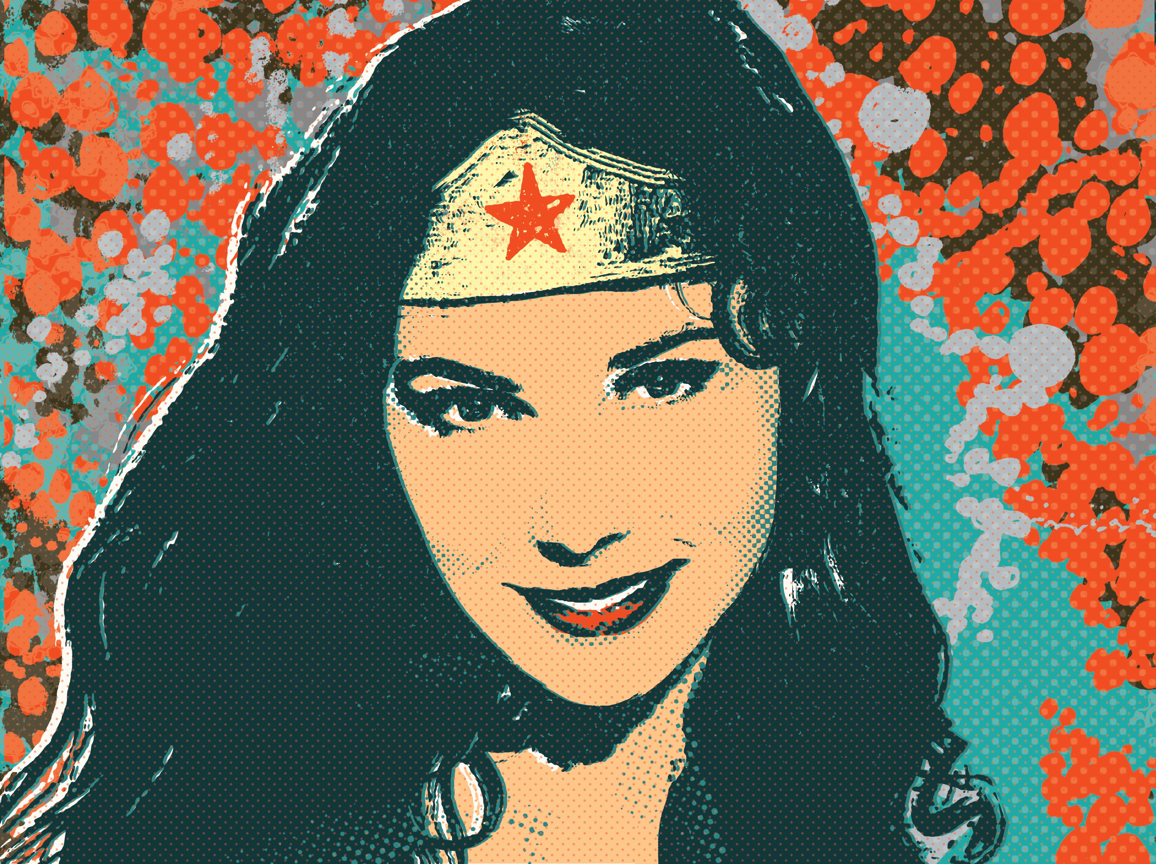 wonder woman, superheroes, illustration, artist, artwork, digital art, hd, 4k, 5k, HD Wallpaper